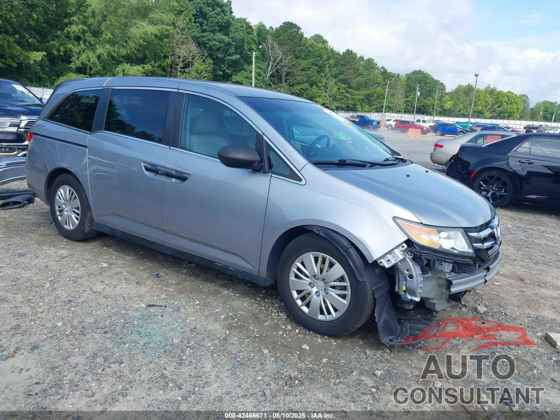 HONDA ODYSSEY 2016 - 5FNRL5H25GB105727