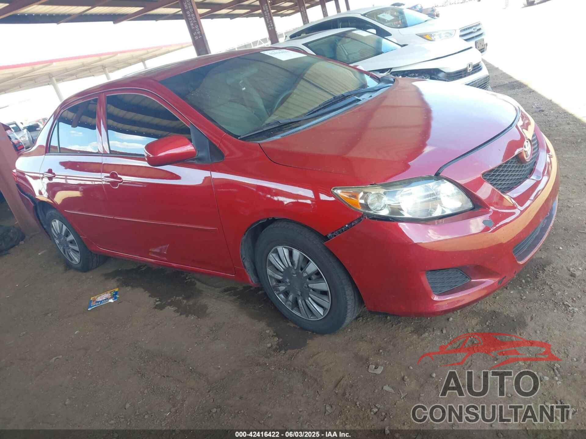 TOYOTA COROLLA 2010 - 2T1BU4EE4AC268601