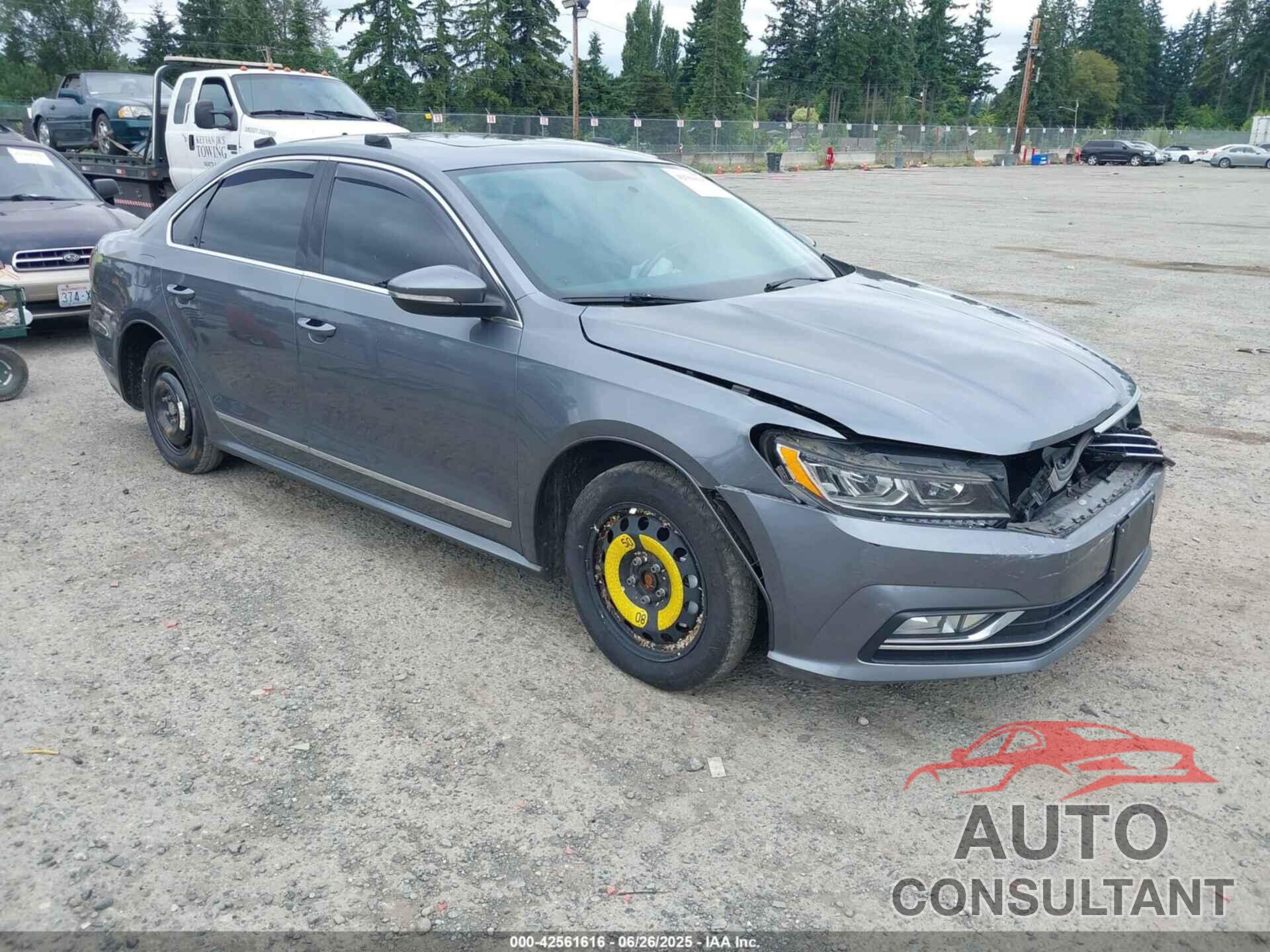 VOLKSWAGEN PASSAT 2017 - 1VWBT7A30HC037641