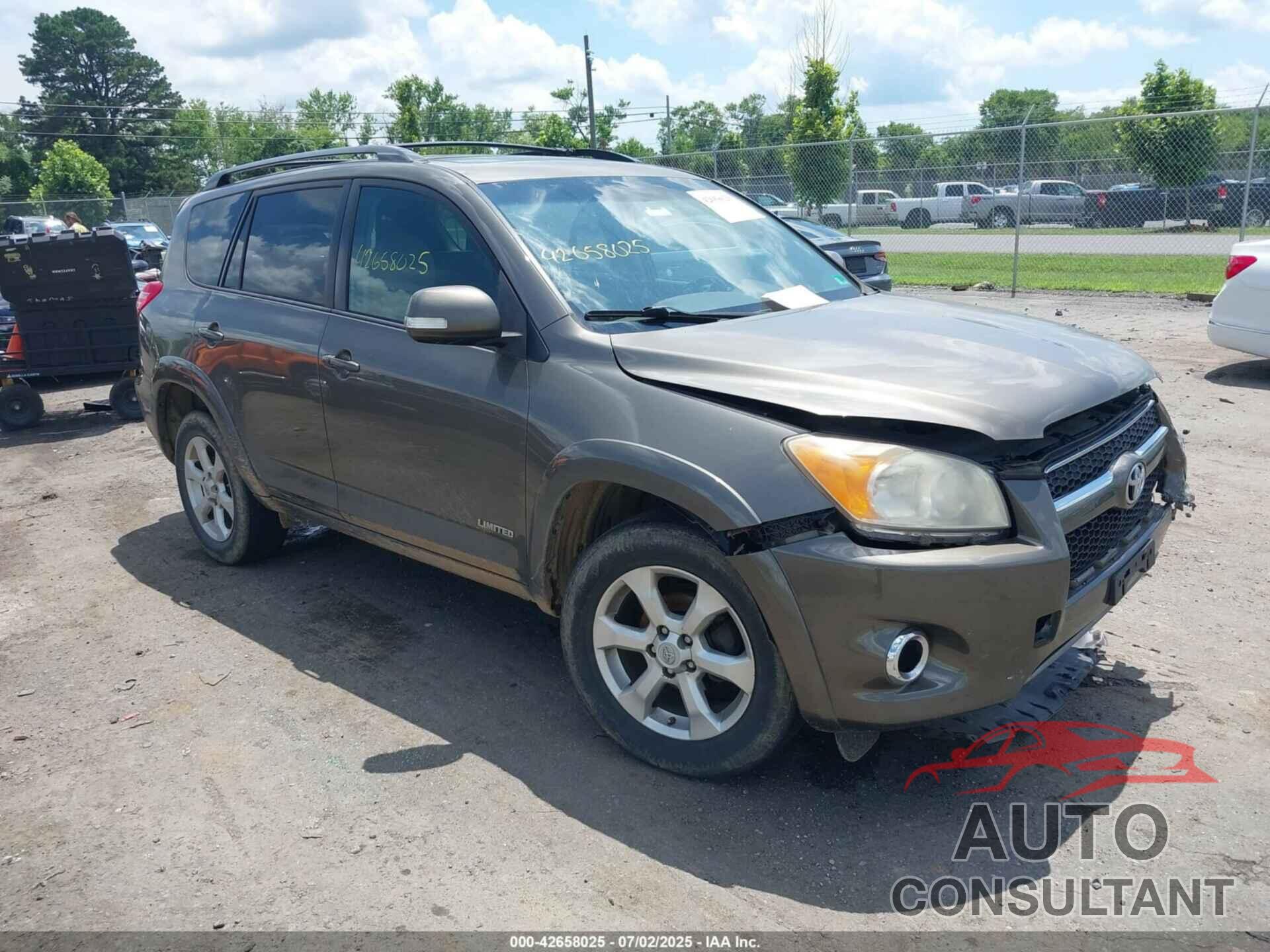 TOYOTA RAV4 2010 - 2T3DF4DV2AW081139