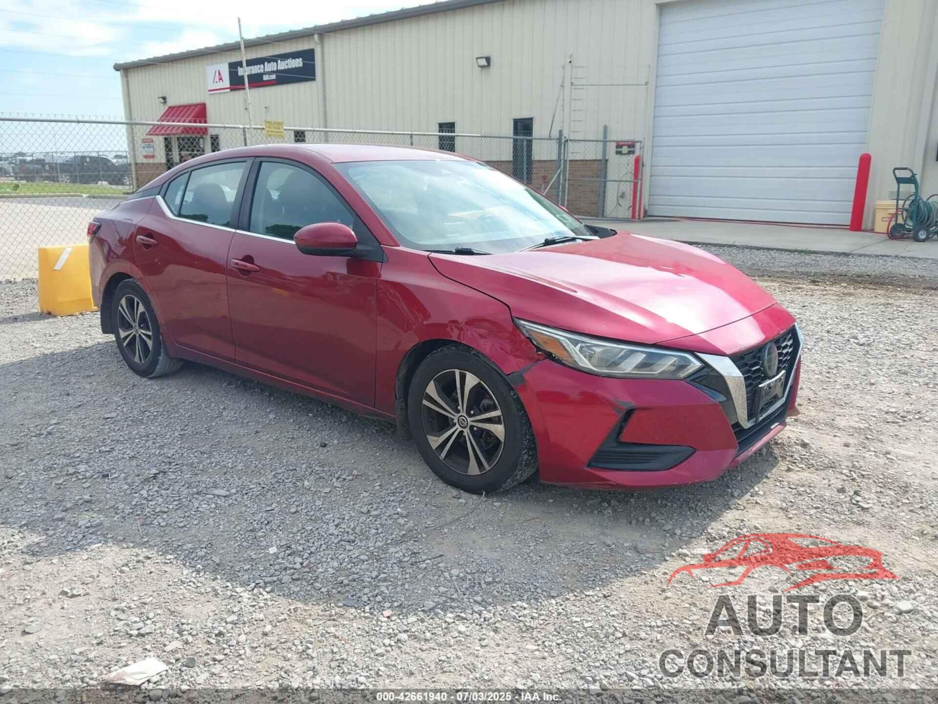 NISSAN SENTRA 2020 - 3N1AB8CV5LY262744