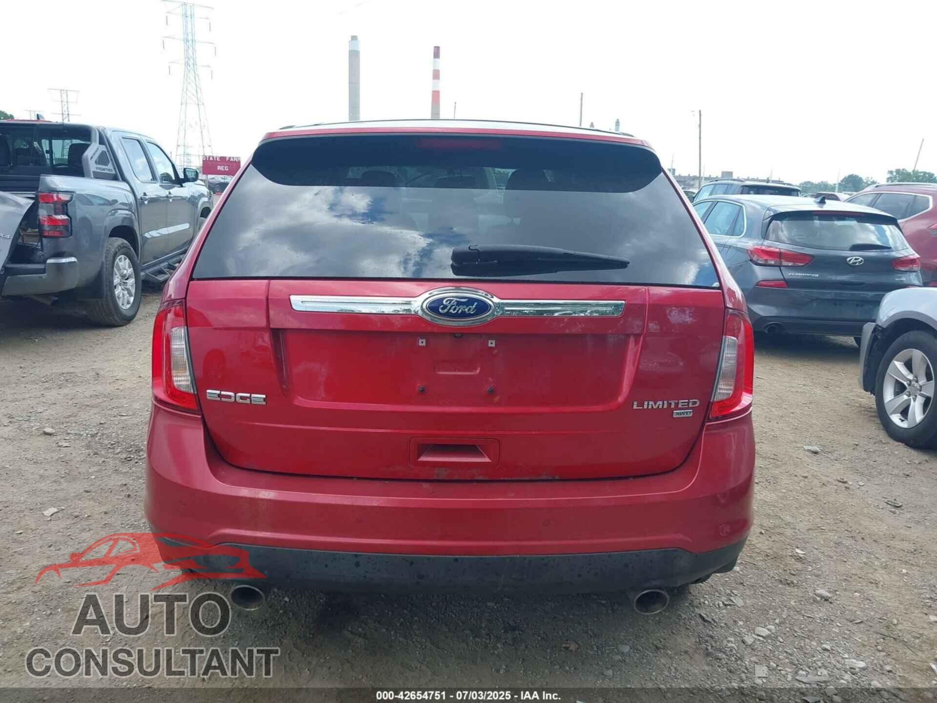 FORD EDGE 2012 - 2FMDK4KC2CBA65568