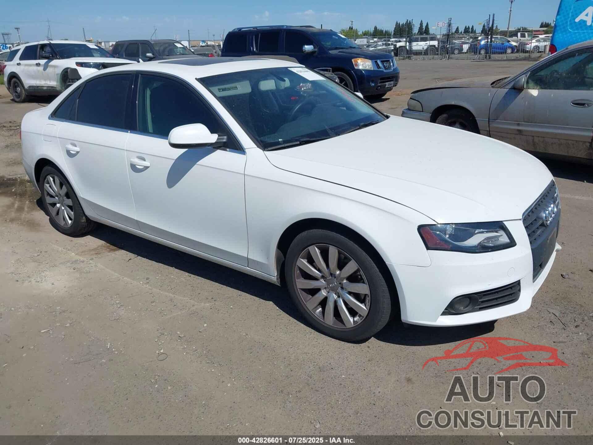 AUDI A4 2011 - WAUEFAFLXBN050161