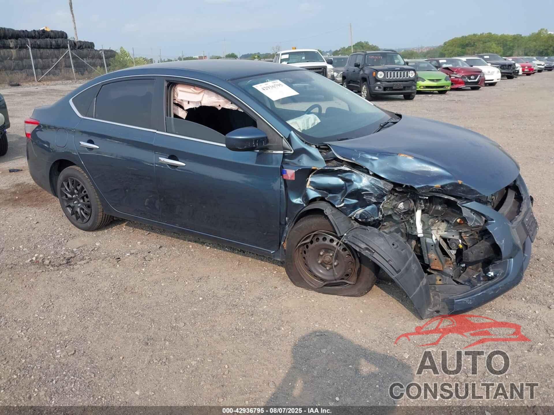 NISSAN SENTRA 2015 - 3N1AB7AP4FY309894
