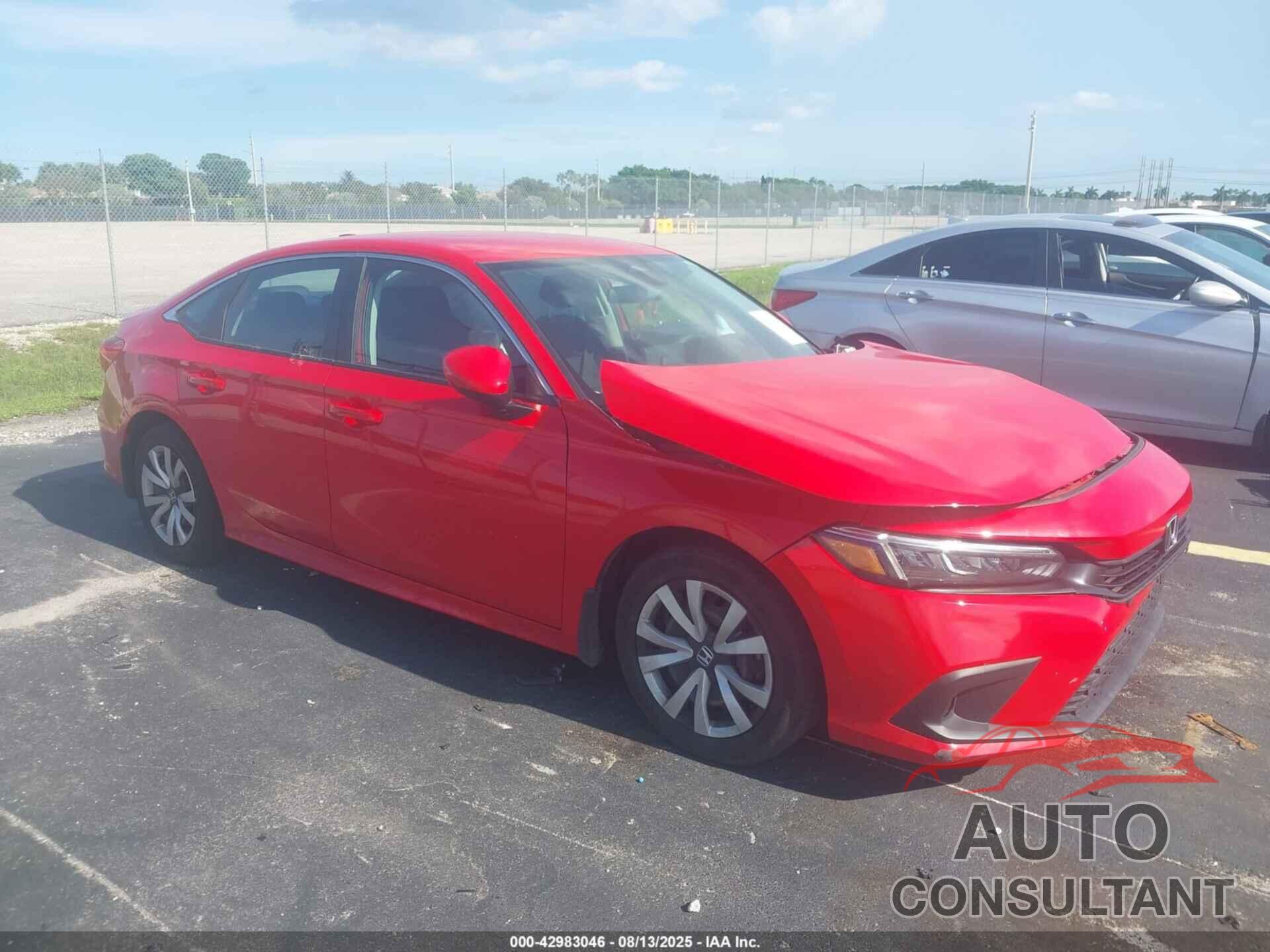 HONDA CIVIC 2023 - 2HGFE2F29PH558338