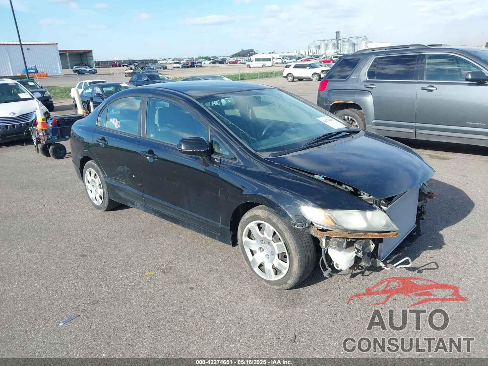 HONDA CIVIC 2009 - 19XFA16509E000455