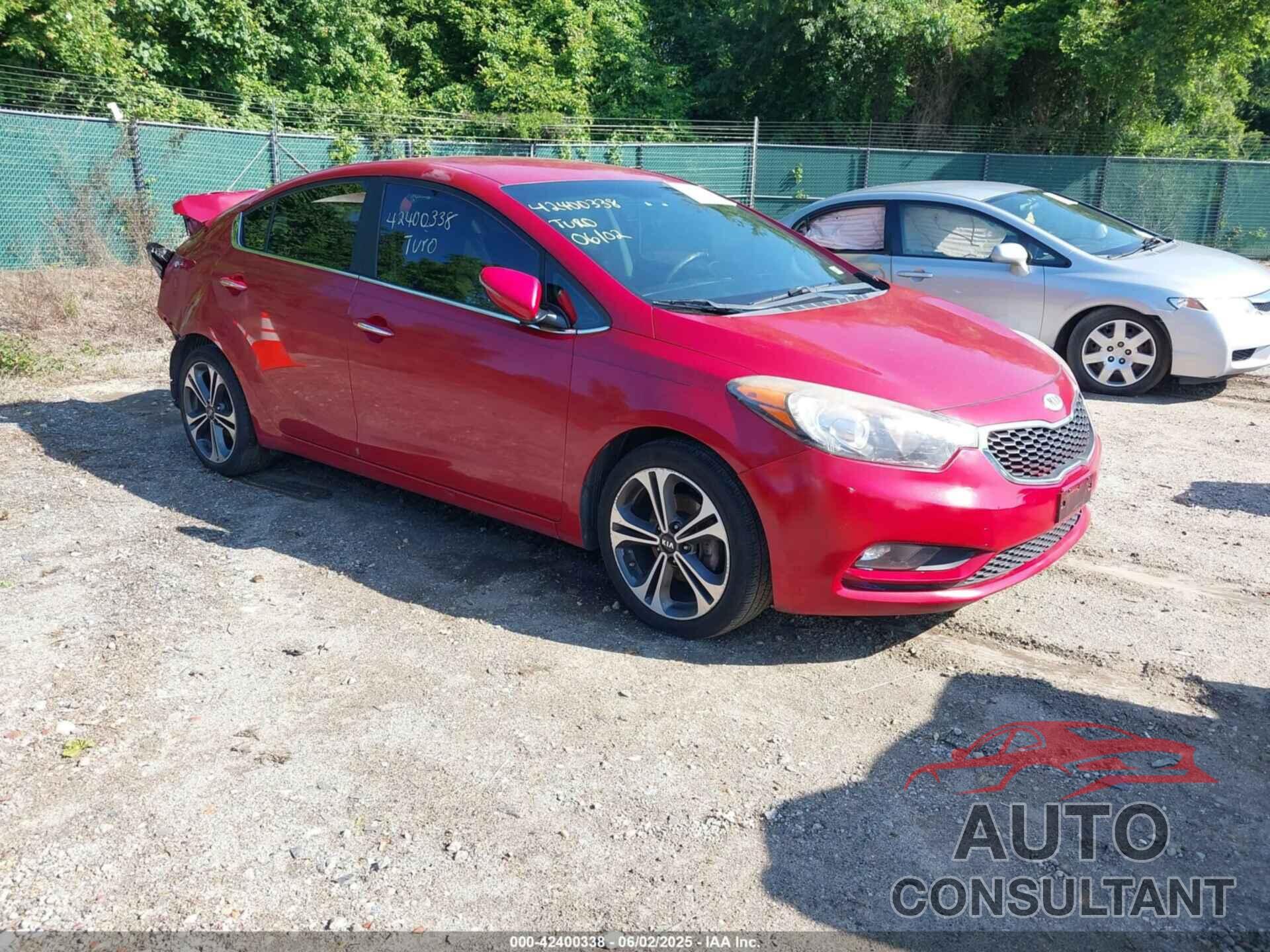 KIA FORTE 2014 - KNAFX4A86E5154740
