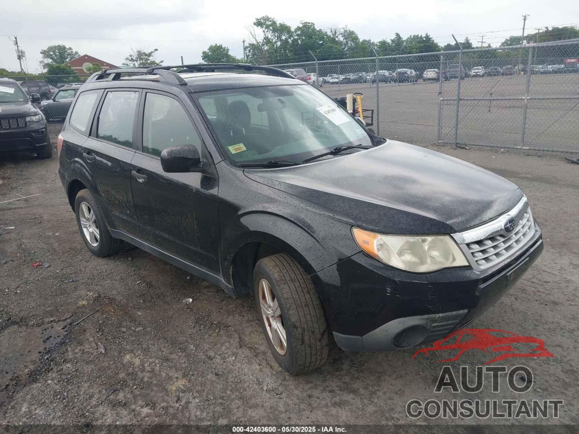 SUBARU FORESTER 2012 - JF2SHBBC6CG433243
