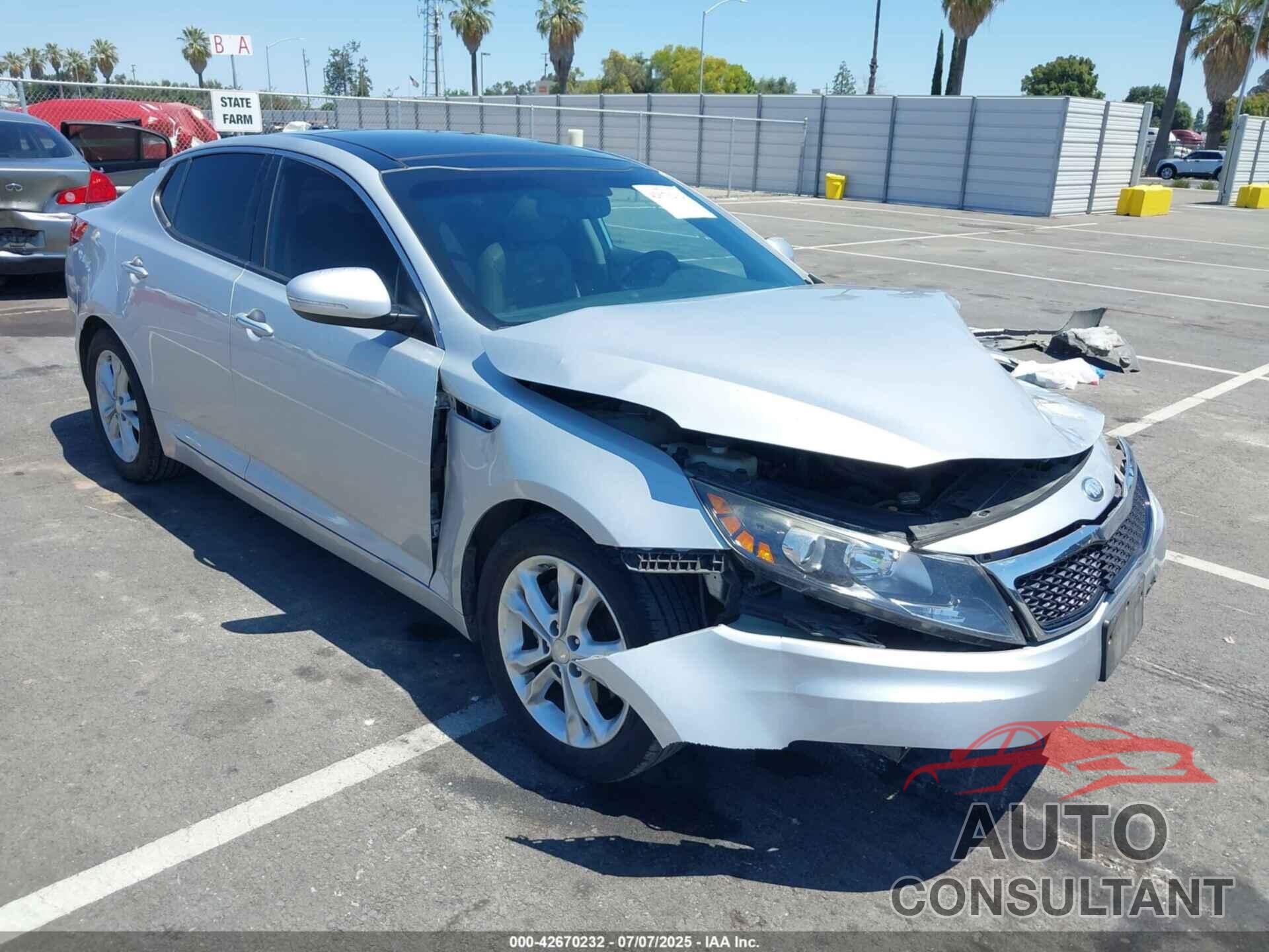 KIA OPTIMA 2013 - 5XXGN4A78DG234328