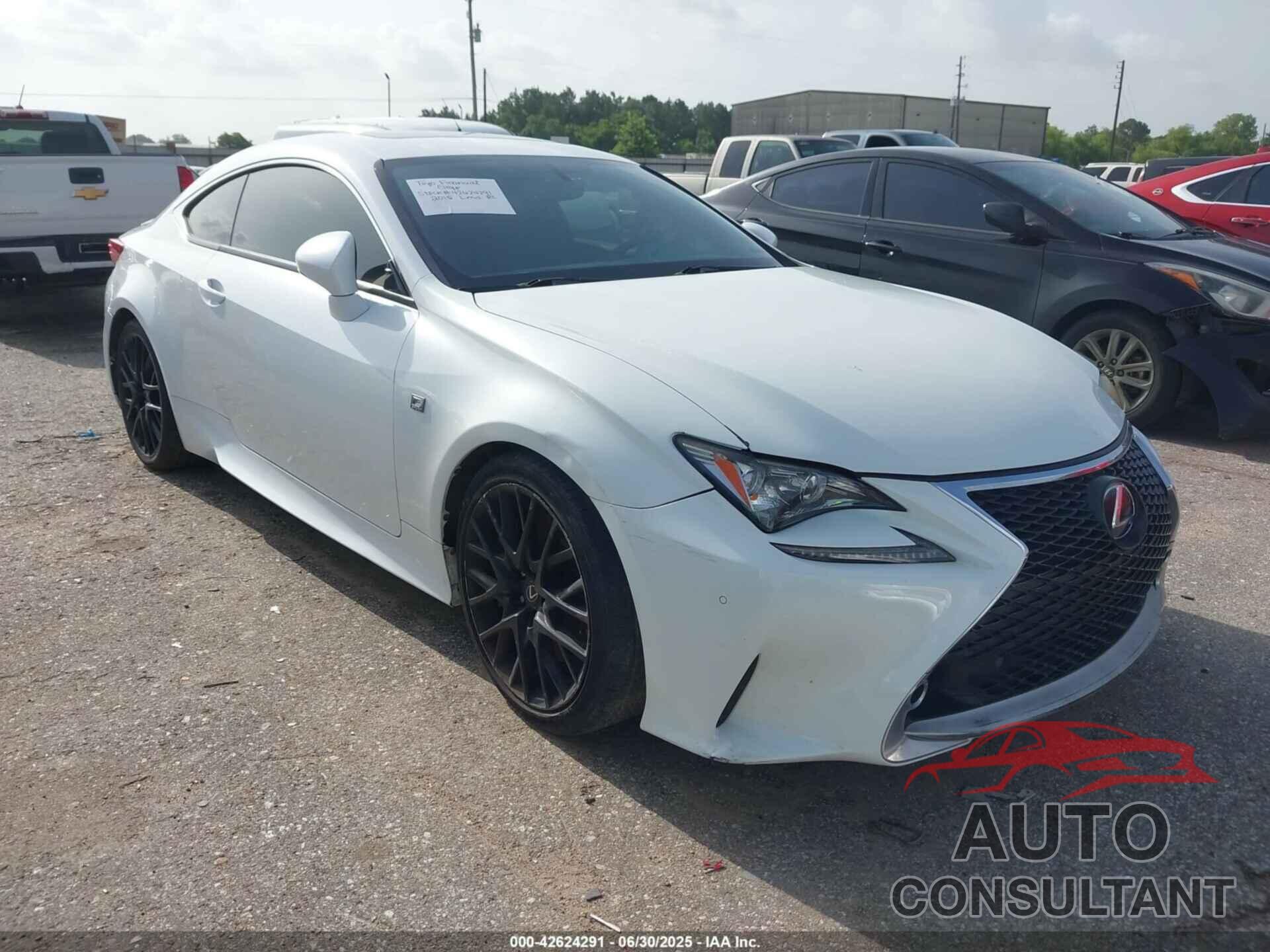 LEXUS RC 350 2015 - JTHHE5BC4F5008864