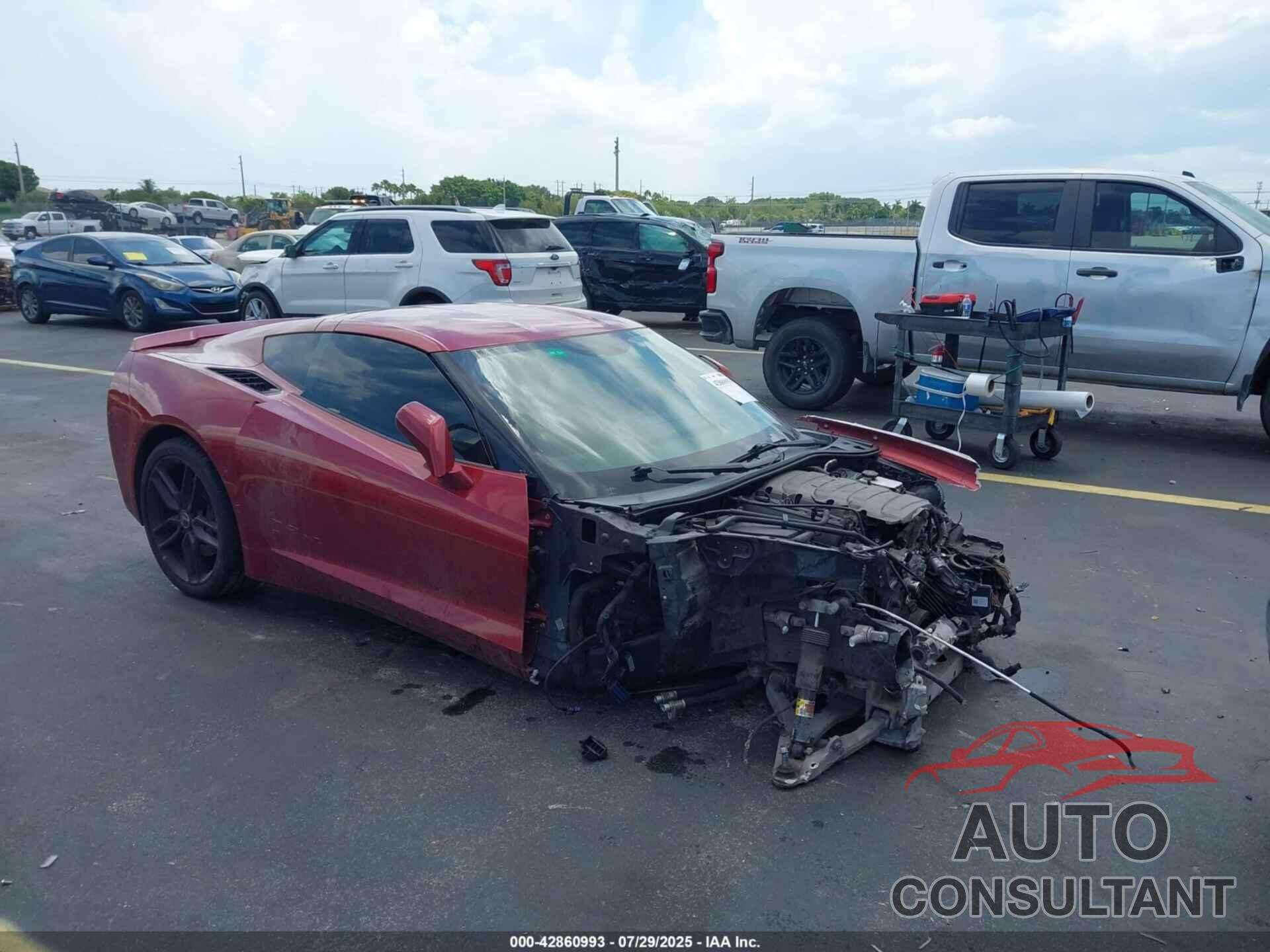 CHEVROLET CORVETTE 2015 - 1G1YM2D76F5119444