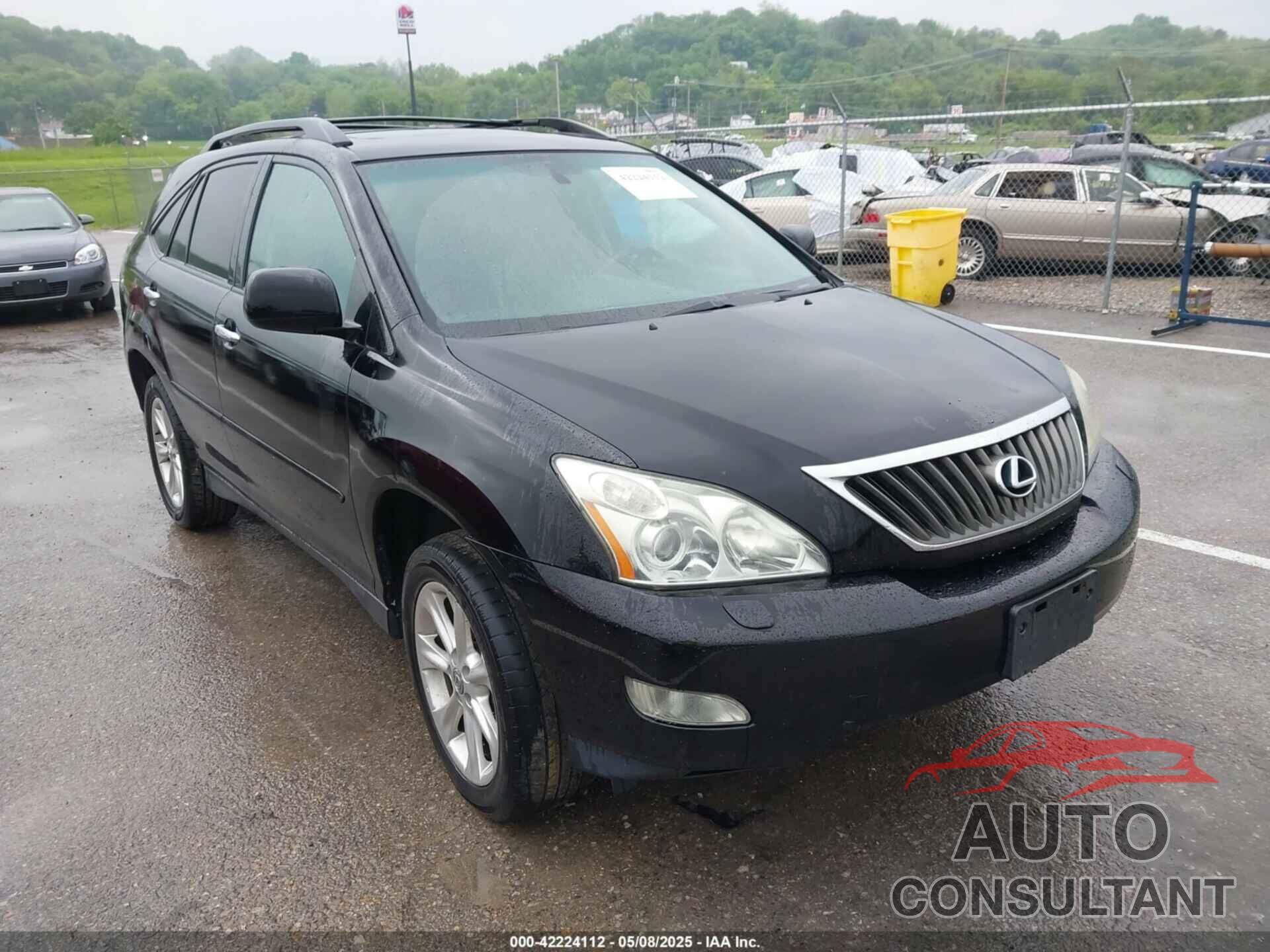 LEXUS RX 350 2009 - 2T2HK31U59C110461