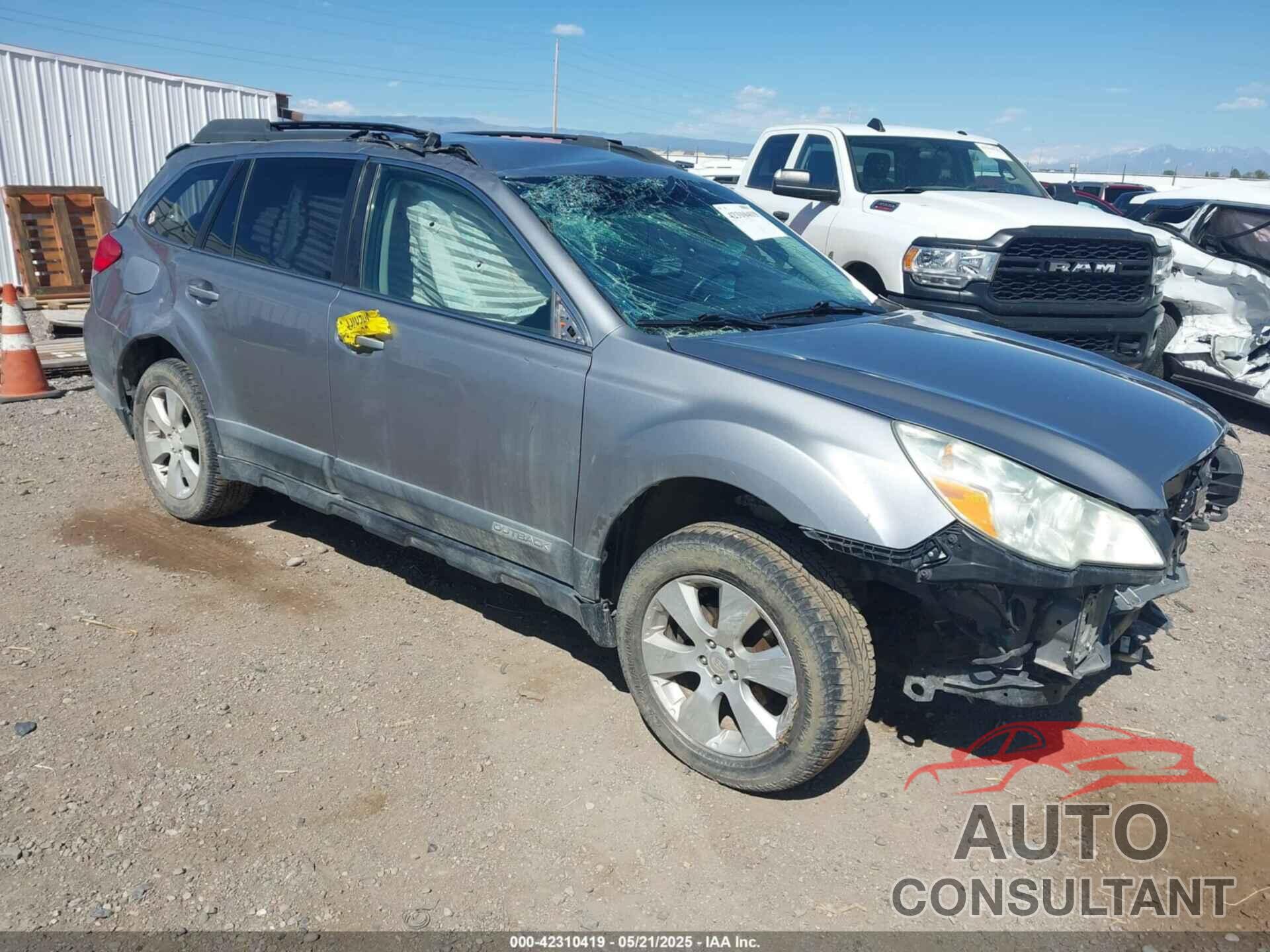 SUBARU OUTBACK 2010 - 4S4BRBFC4A3320591