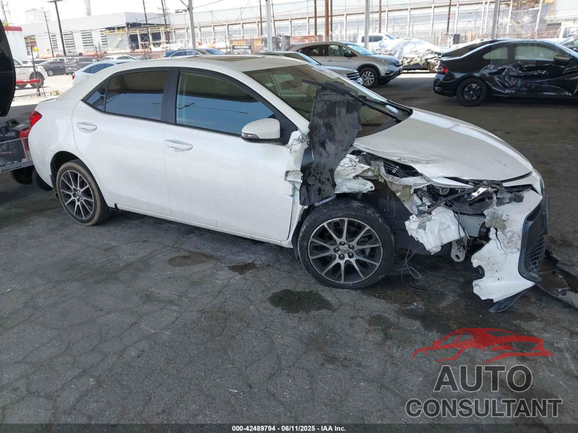 TOYOTA COROLLA 2017 - 5YFBURHE3HP639251