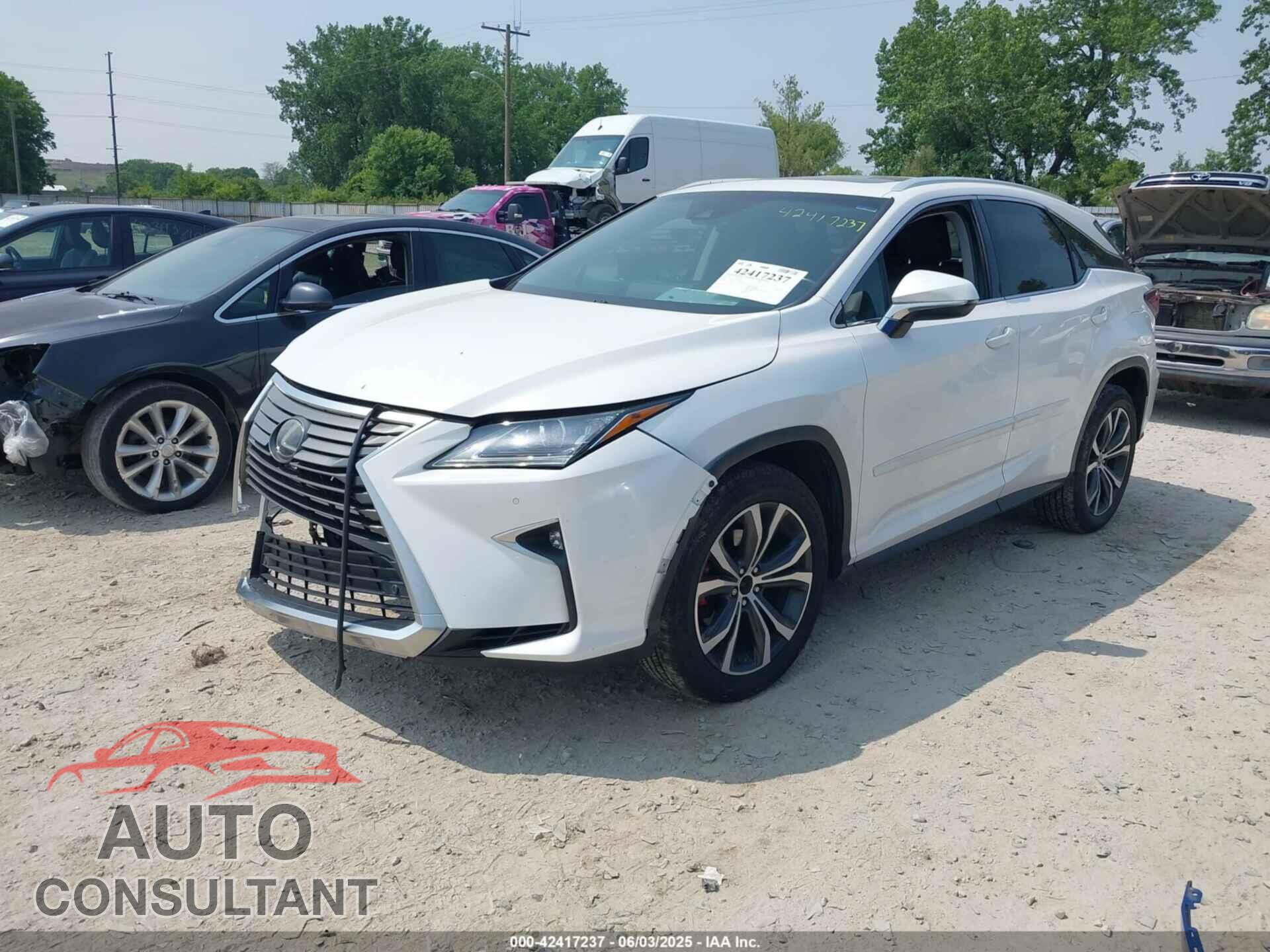 LEXUS RX 350 2017 - 2T2BZMCA3HC062984
