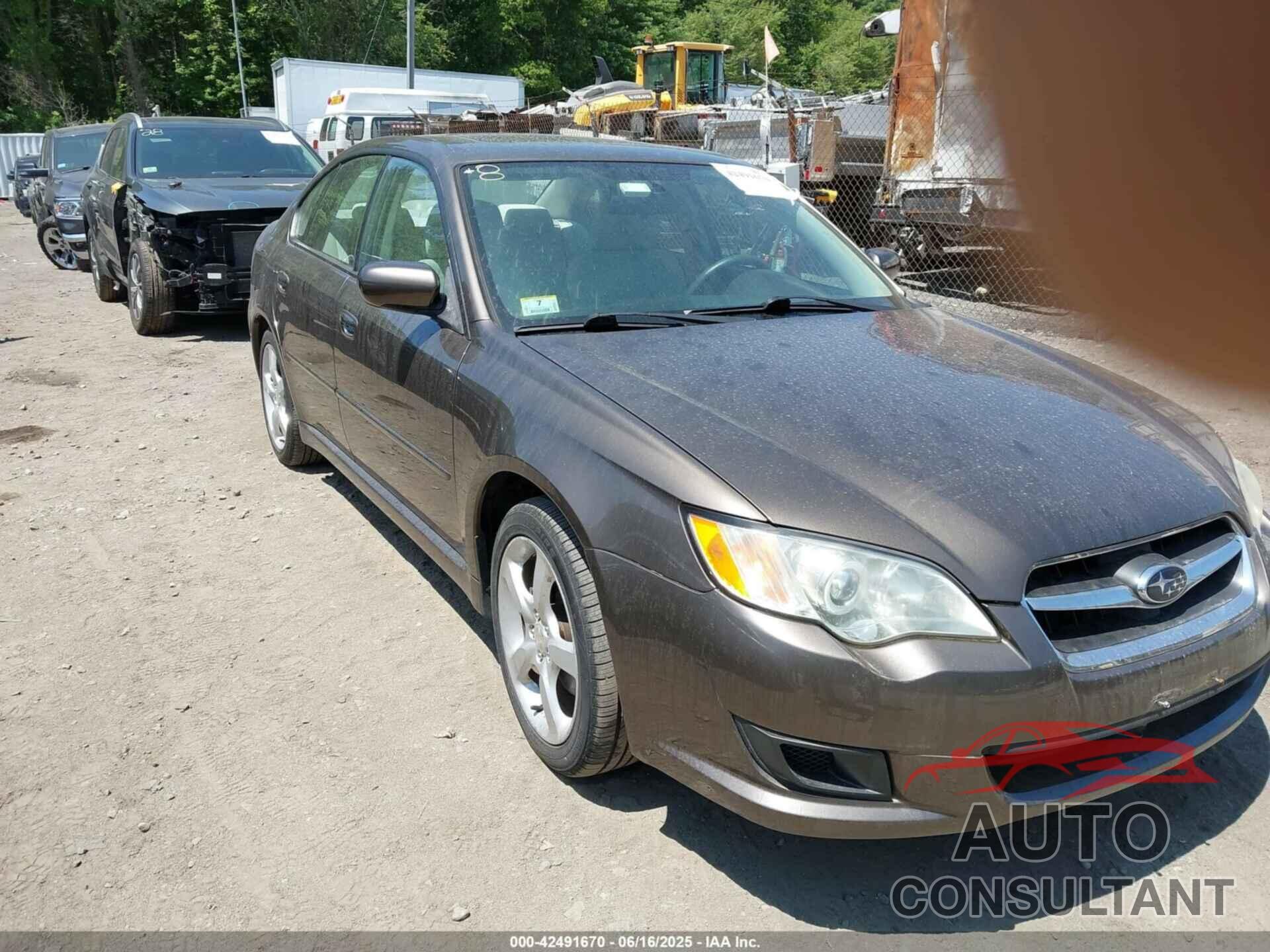 SUBARU LEGACY 2009 - 4S3BL616597228831
