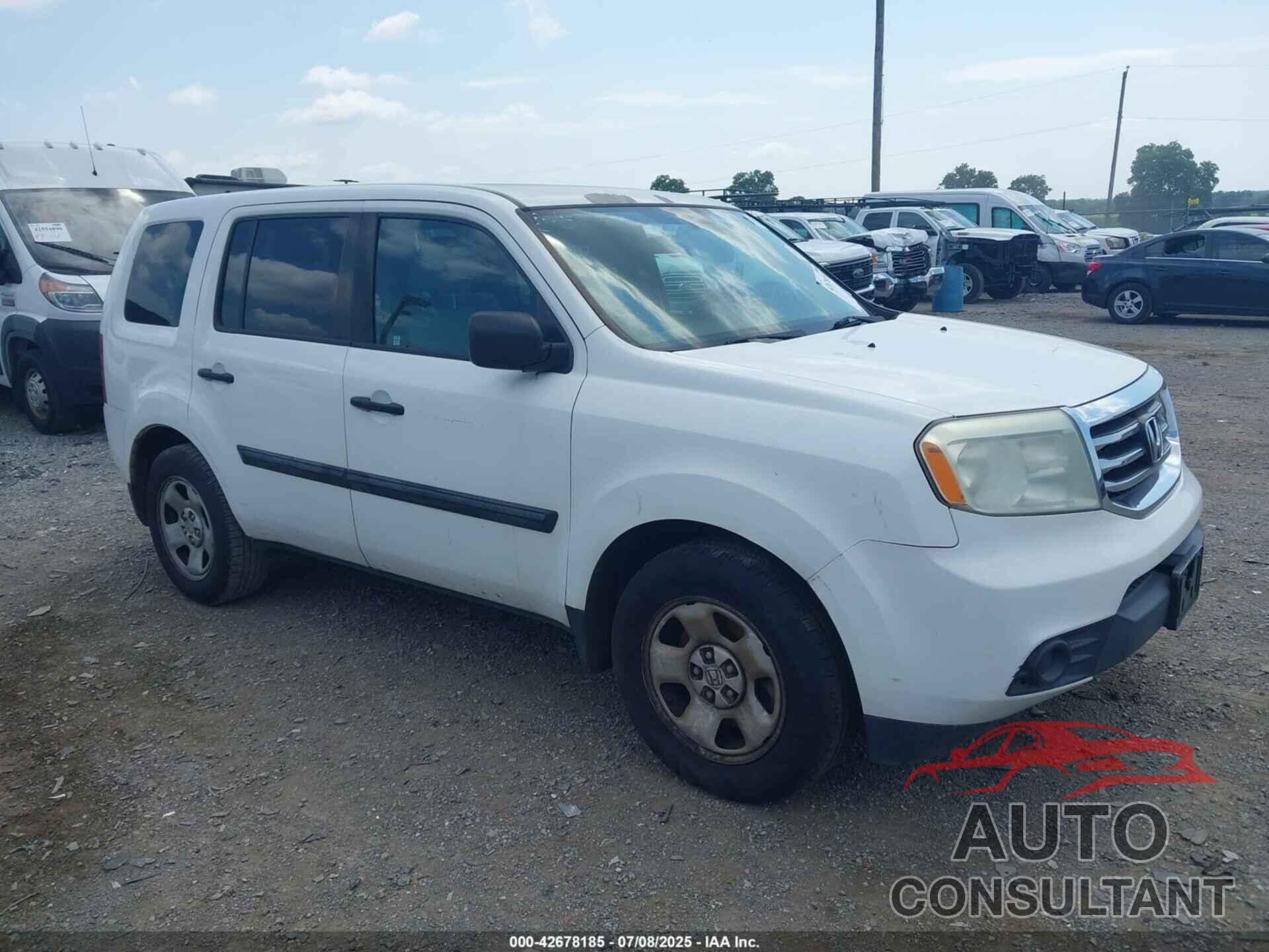 HONDA PILOT 2015 - 5FNYF4H25FB068979