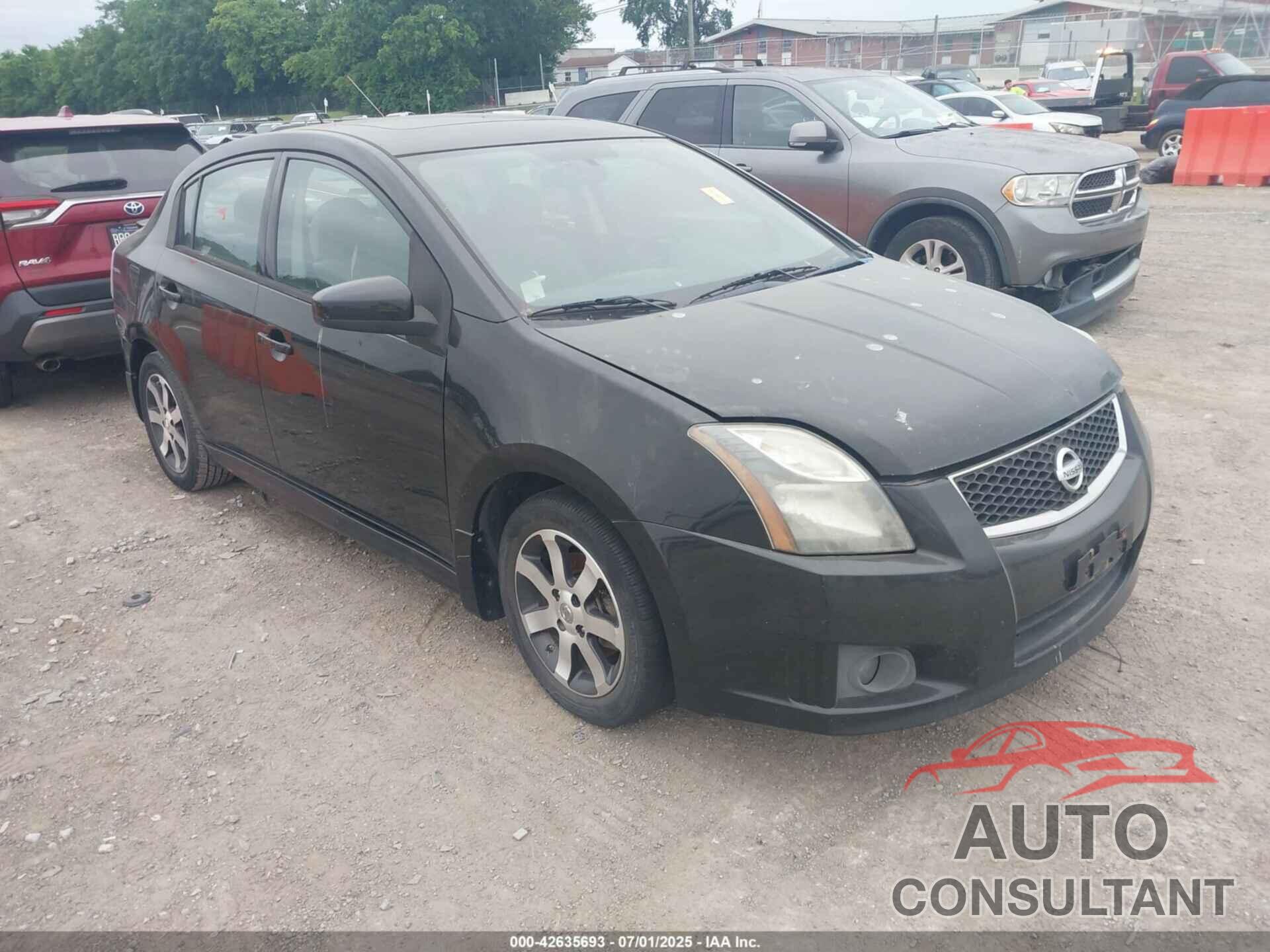 NISSAN SENTRA 2012 - 3N1AB6AP3CL664042