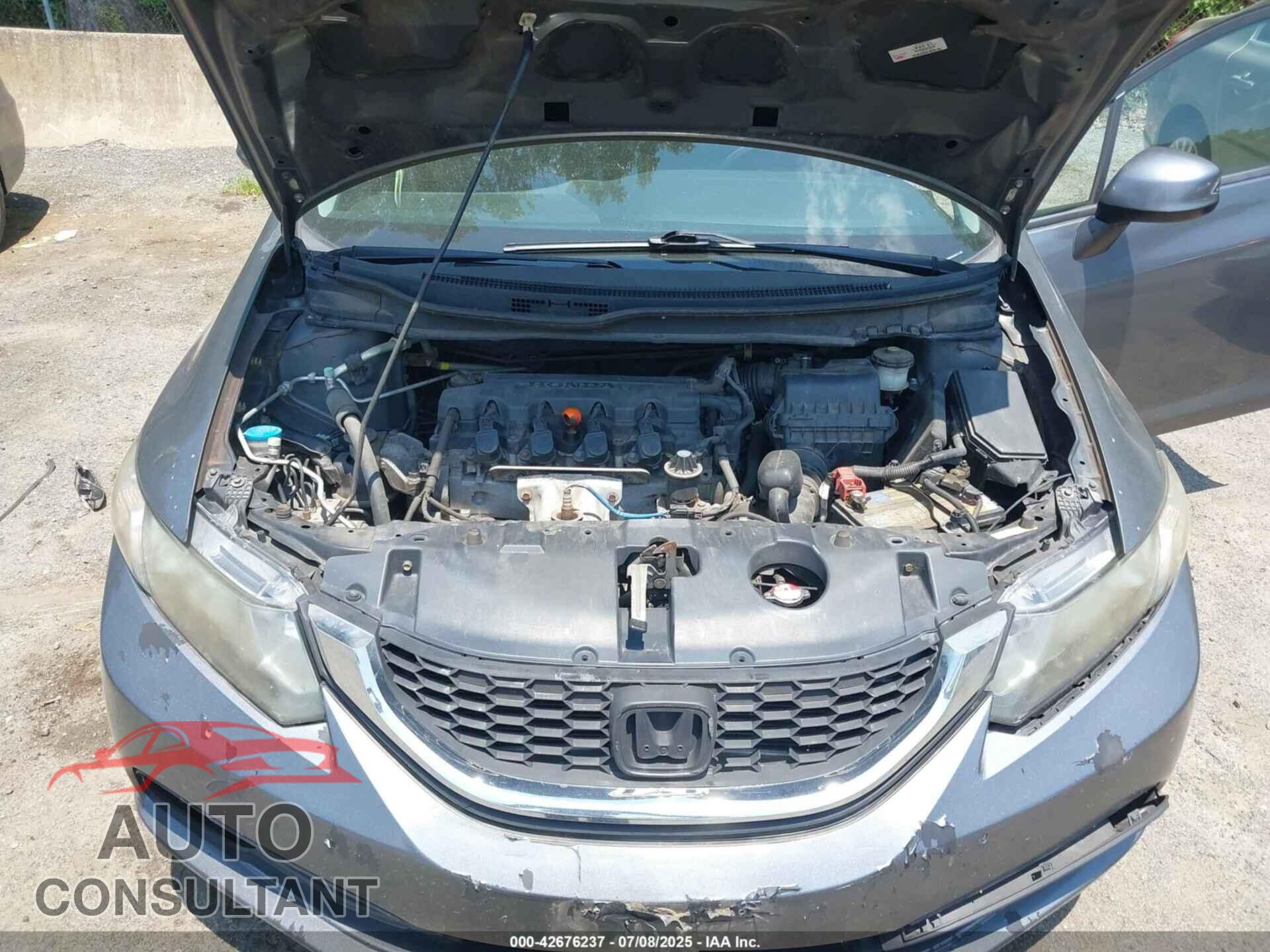 HONDA CIVIC 2013 - 19XFB2F55DE214787