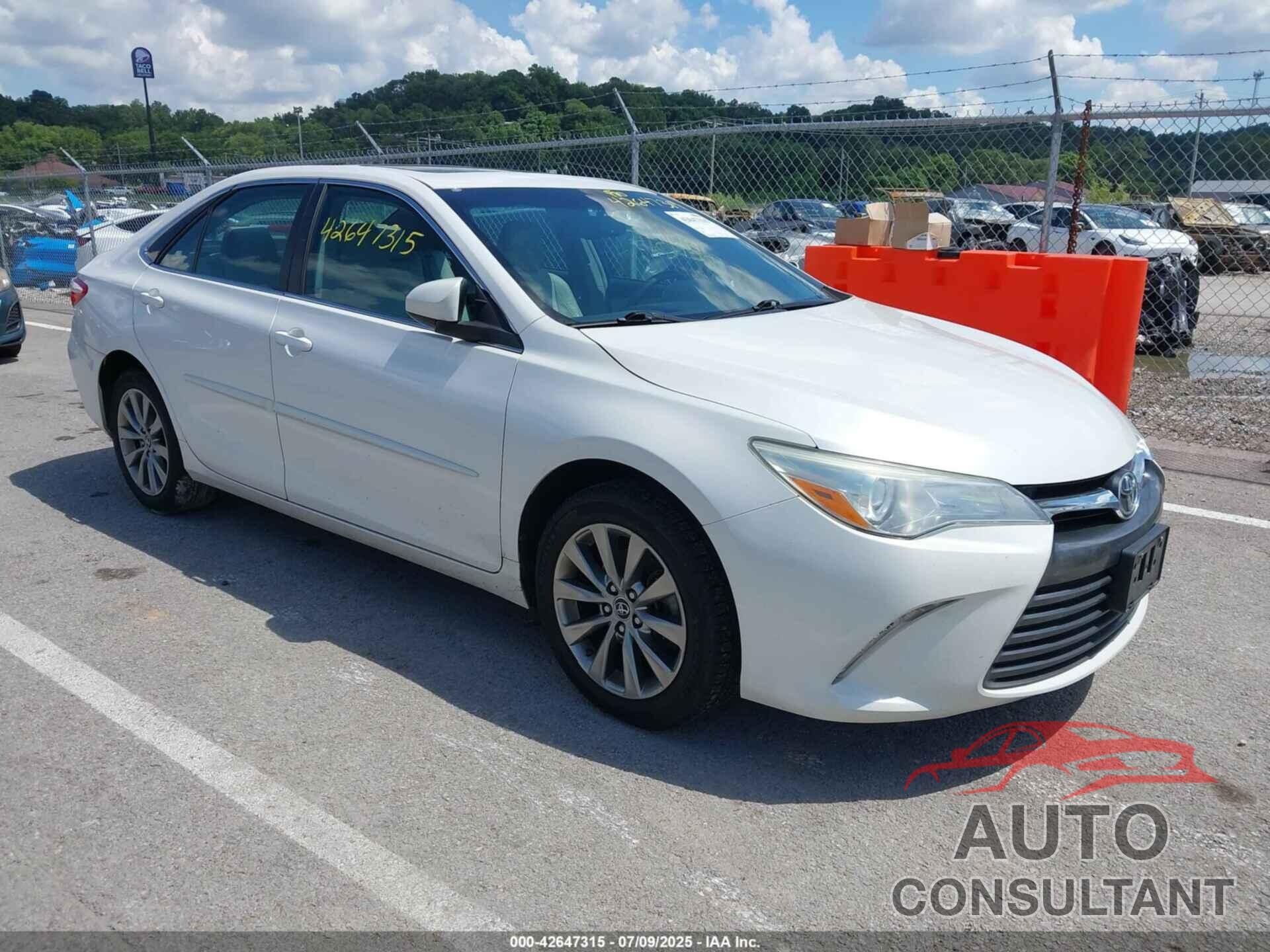 TOYOTA CAMRY 2016 - 4T1BF1FK5GU534695