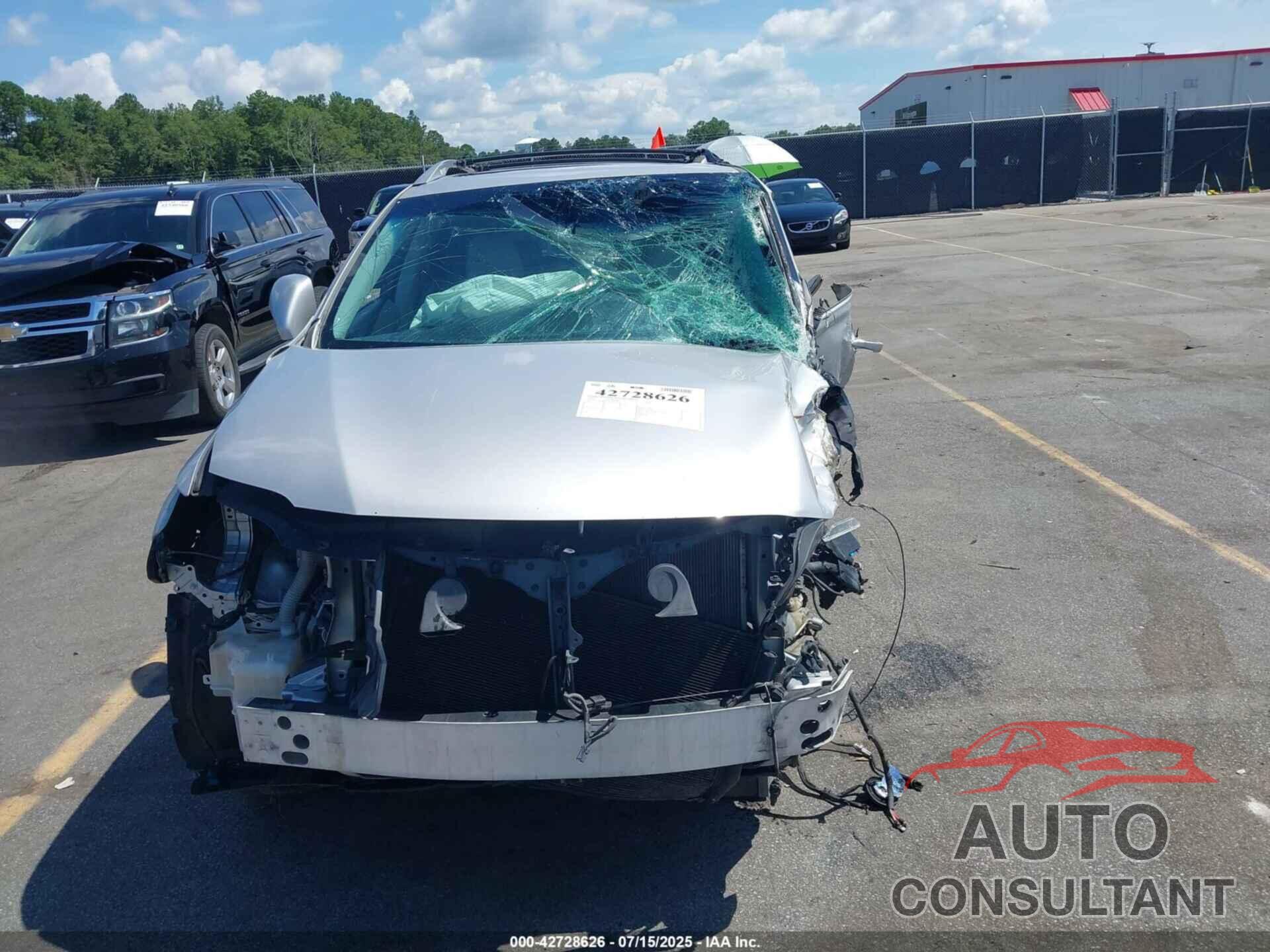 LEXUS RX 350 2010 - 2T2ZK1BA2AC002591
