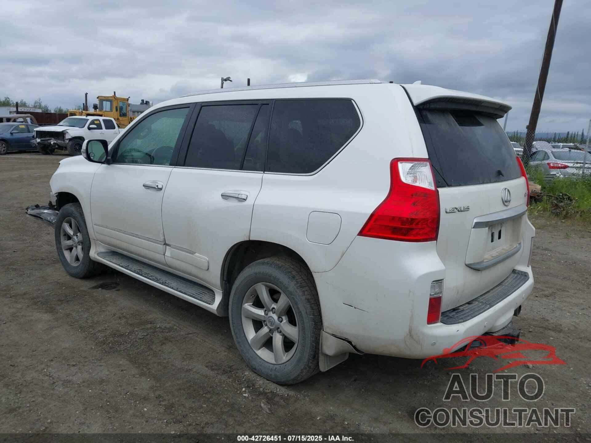 LEXUS GX 460 2010 - JTJJM7FX9A5012283