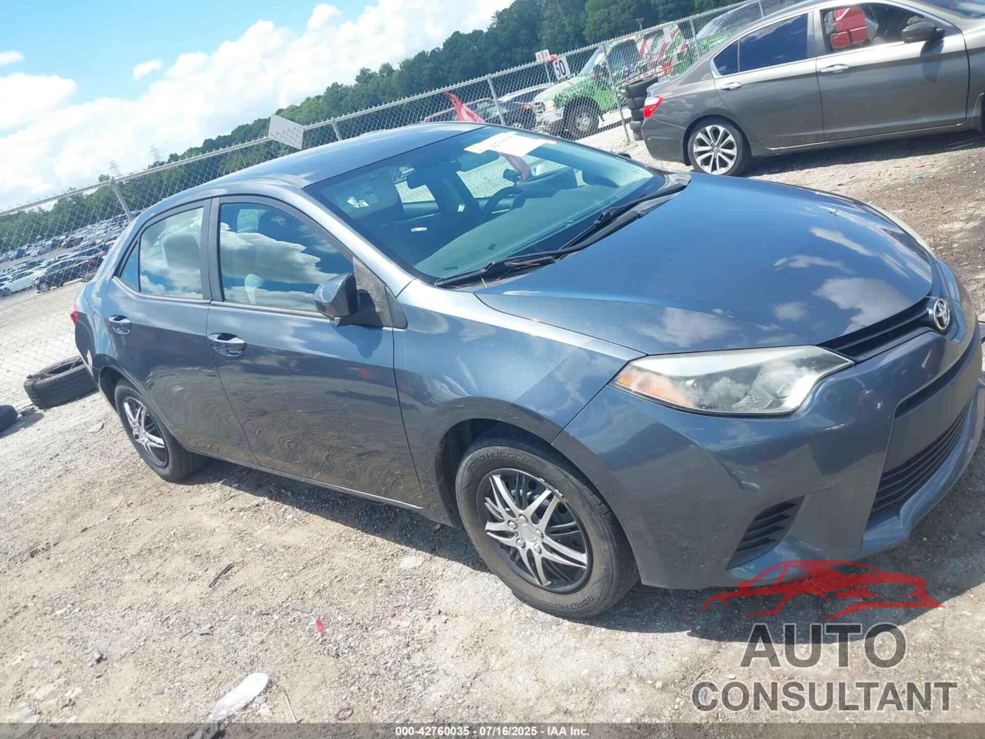 TOYOTA COROLLA 2016 - 5YFBURHE2GP436432