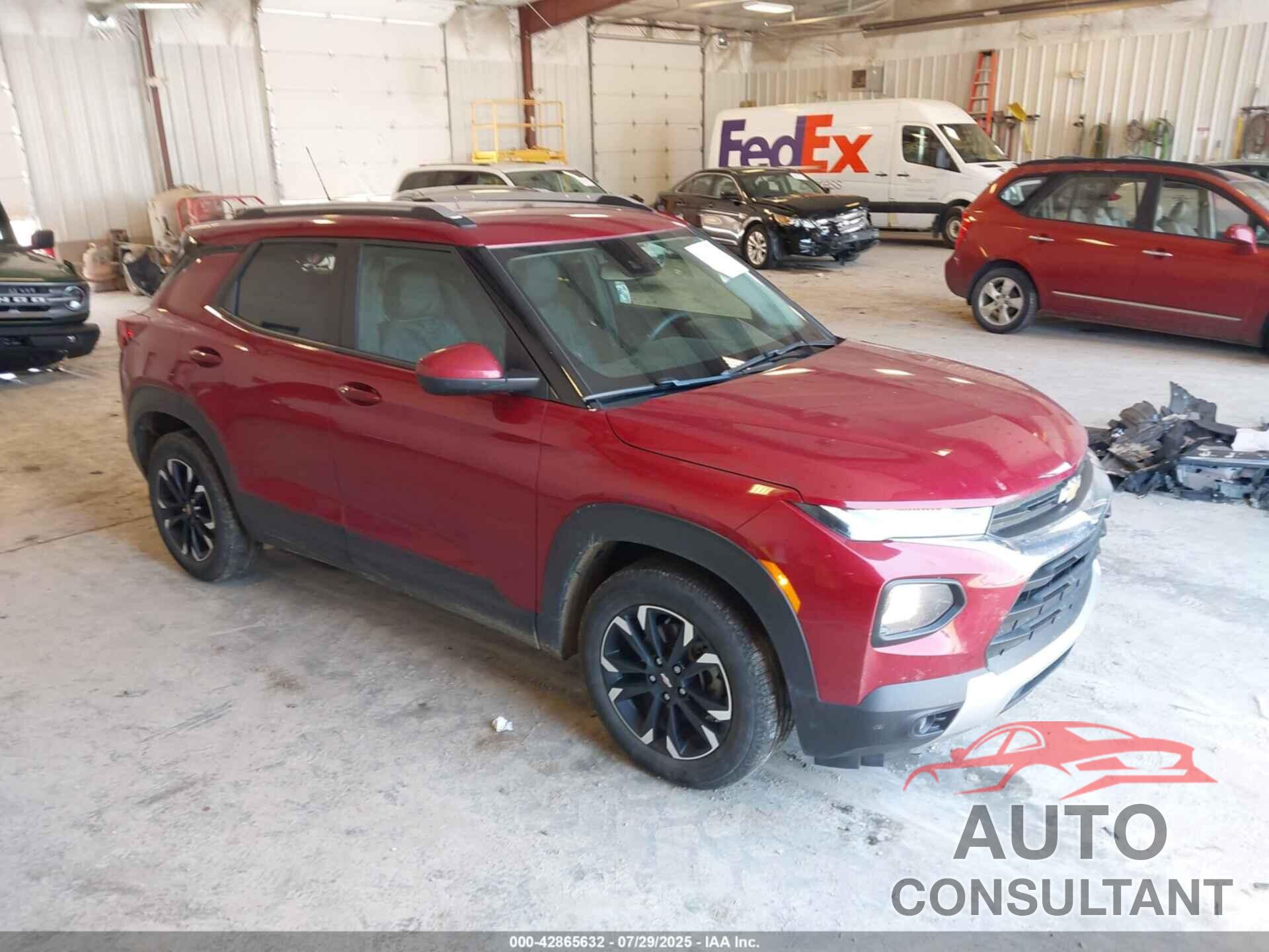 CHEVROLET TRAILBLAZER 2021 - KL79MPSL3MB037871