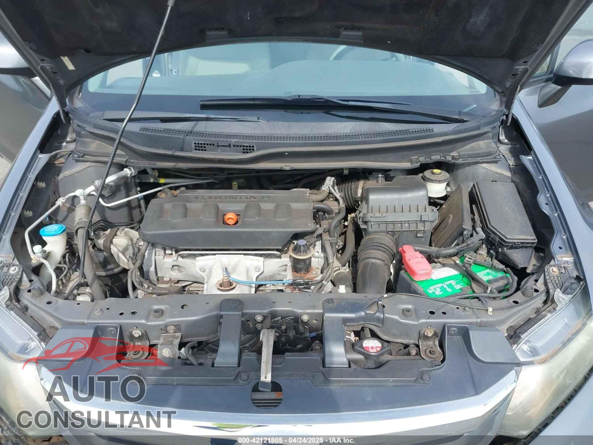 HONDA CIVIC 2012 - 2HGFB2F53CH600497