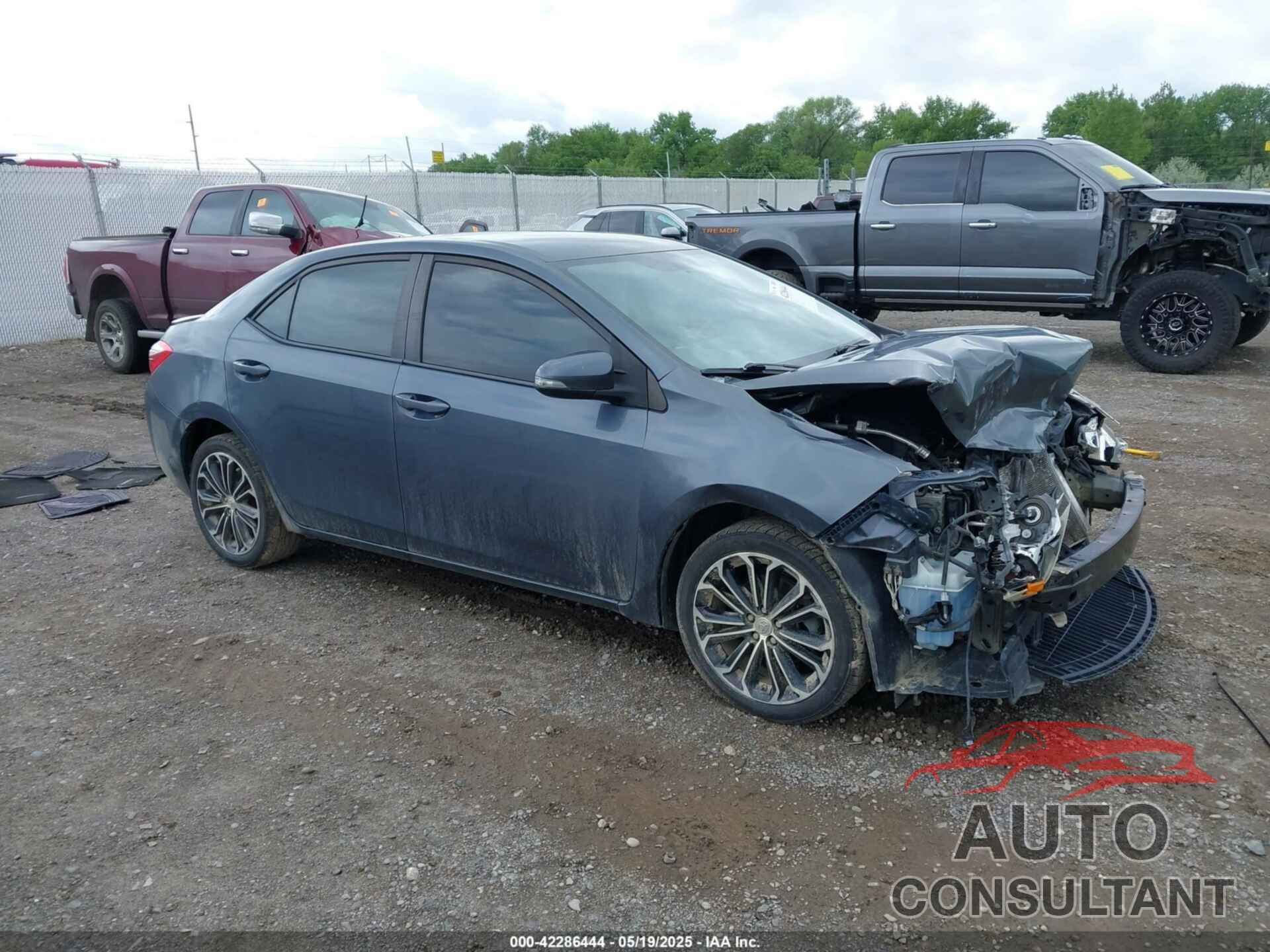 TOYOTA COROLLA 2015 - 5YFBURHE8FP218431