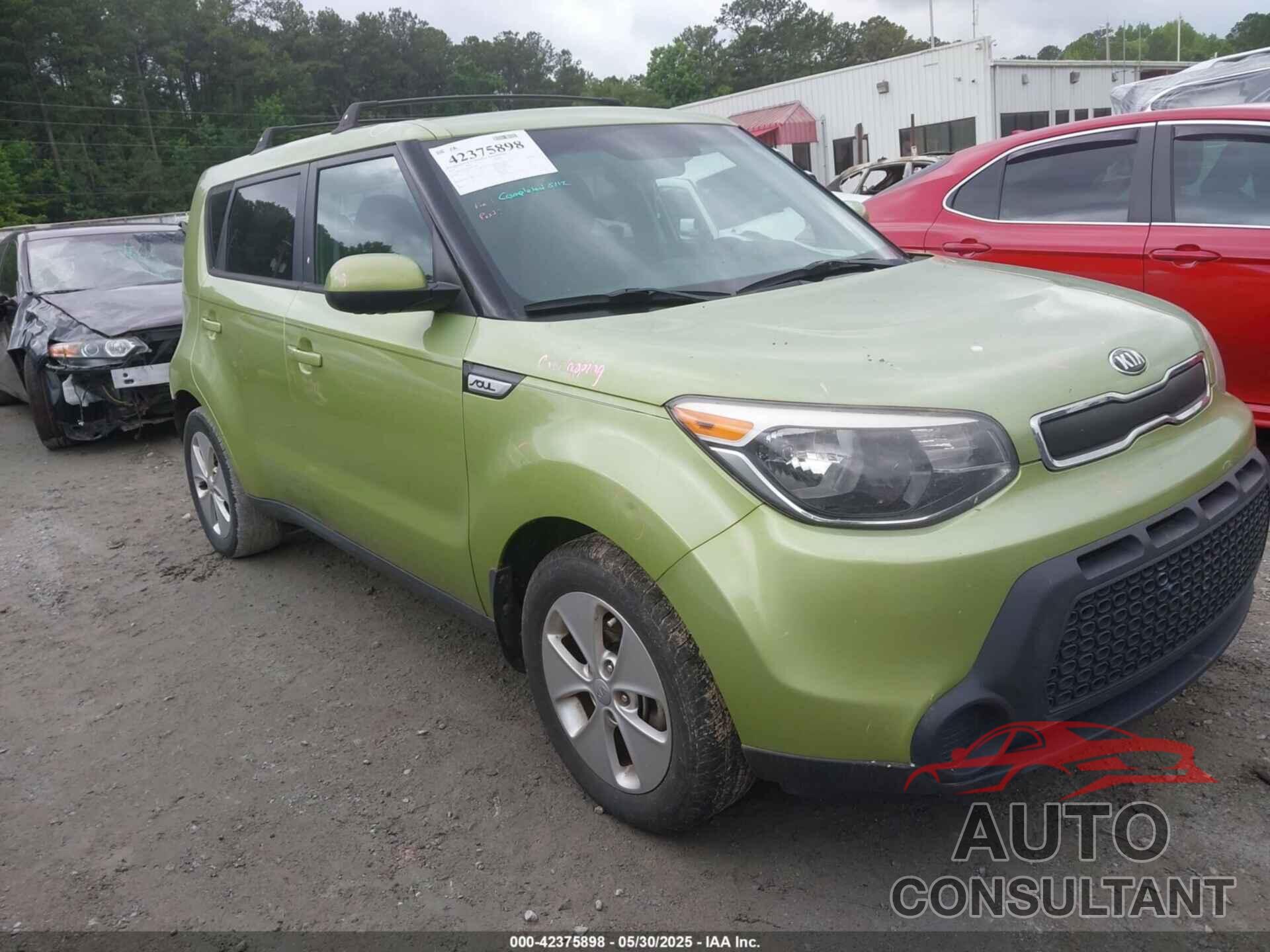 KIA SOUL 2016 - KNDJN2A26G7827388