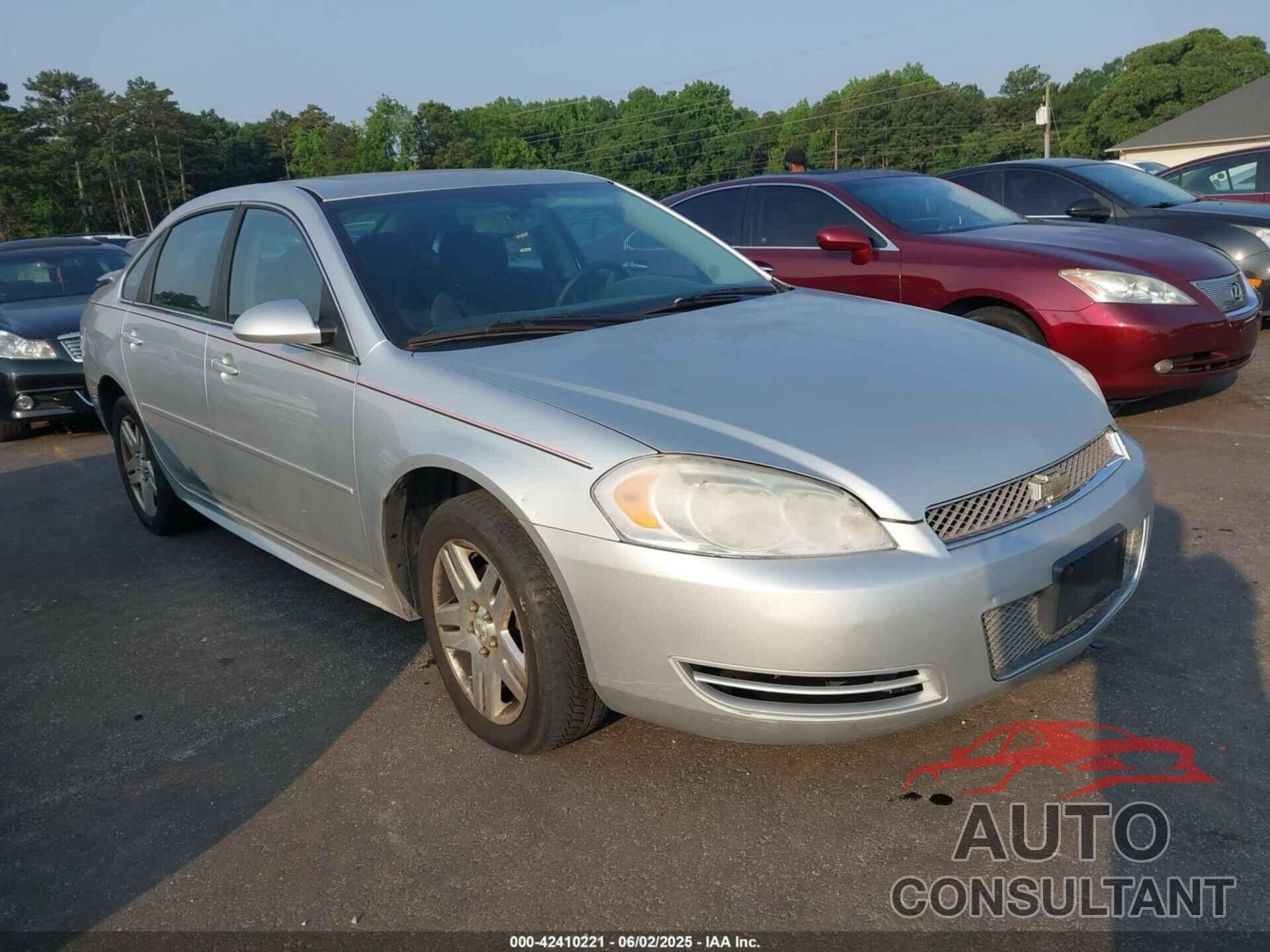 CHEVROLET IMPALA 2012 - 2G1WG5E39C1234273