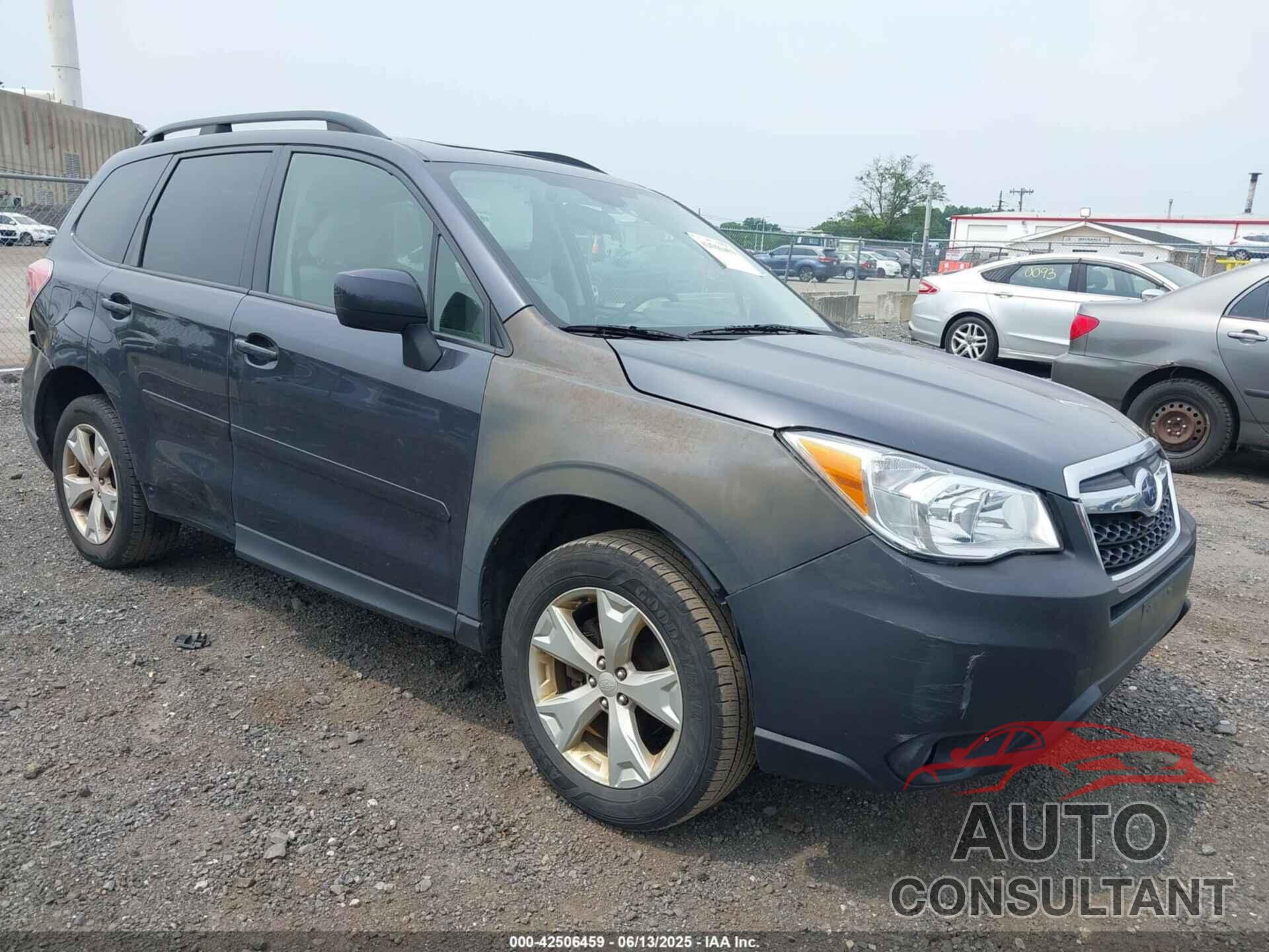 SUBARU FORESTER 2016 - JF2SJAFC8GH539752