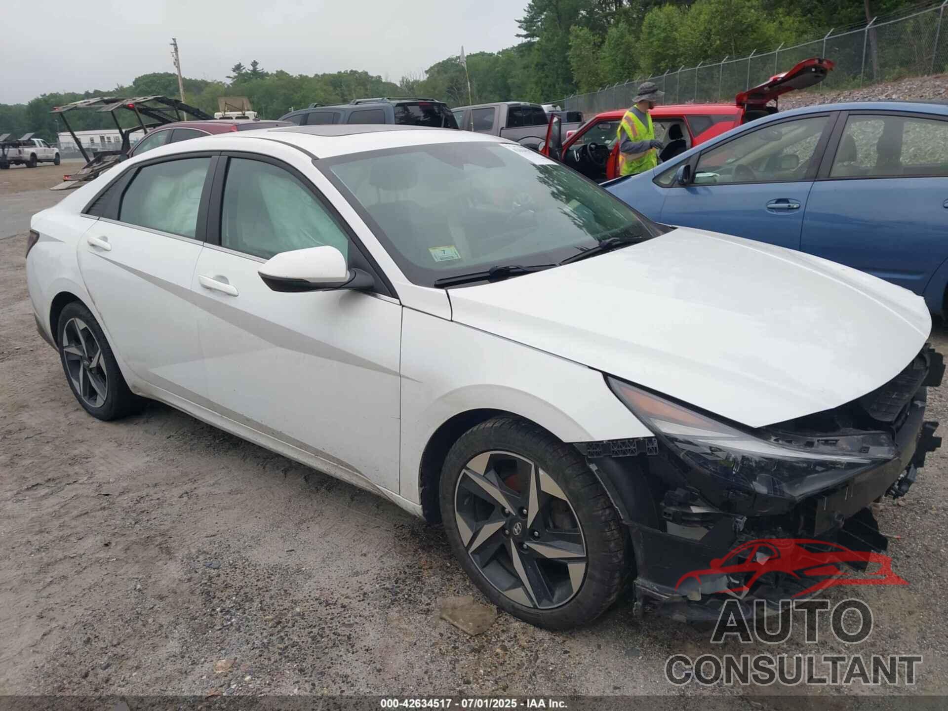 HYUNDAI ELANTRA 2021 - KMHLN4AJ4MU003877