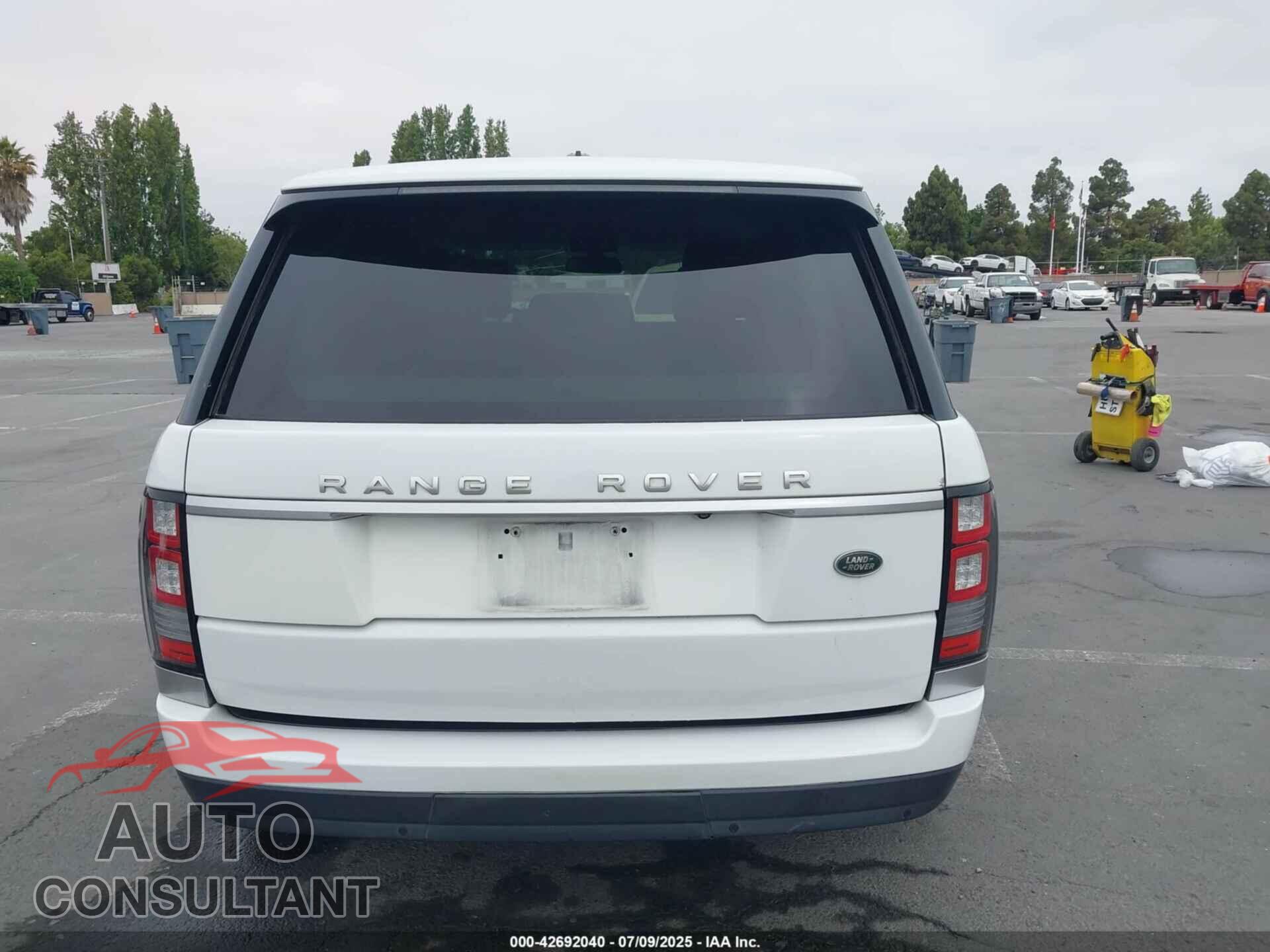 LAND ROVER RANGE ROVER 2015 - SALGS2VF2FA235545