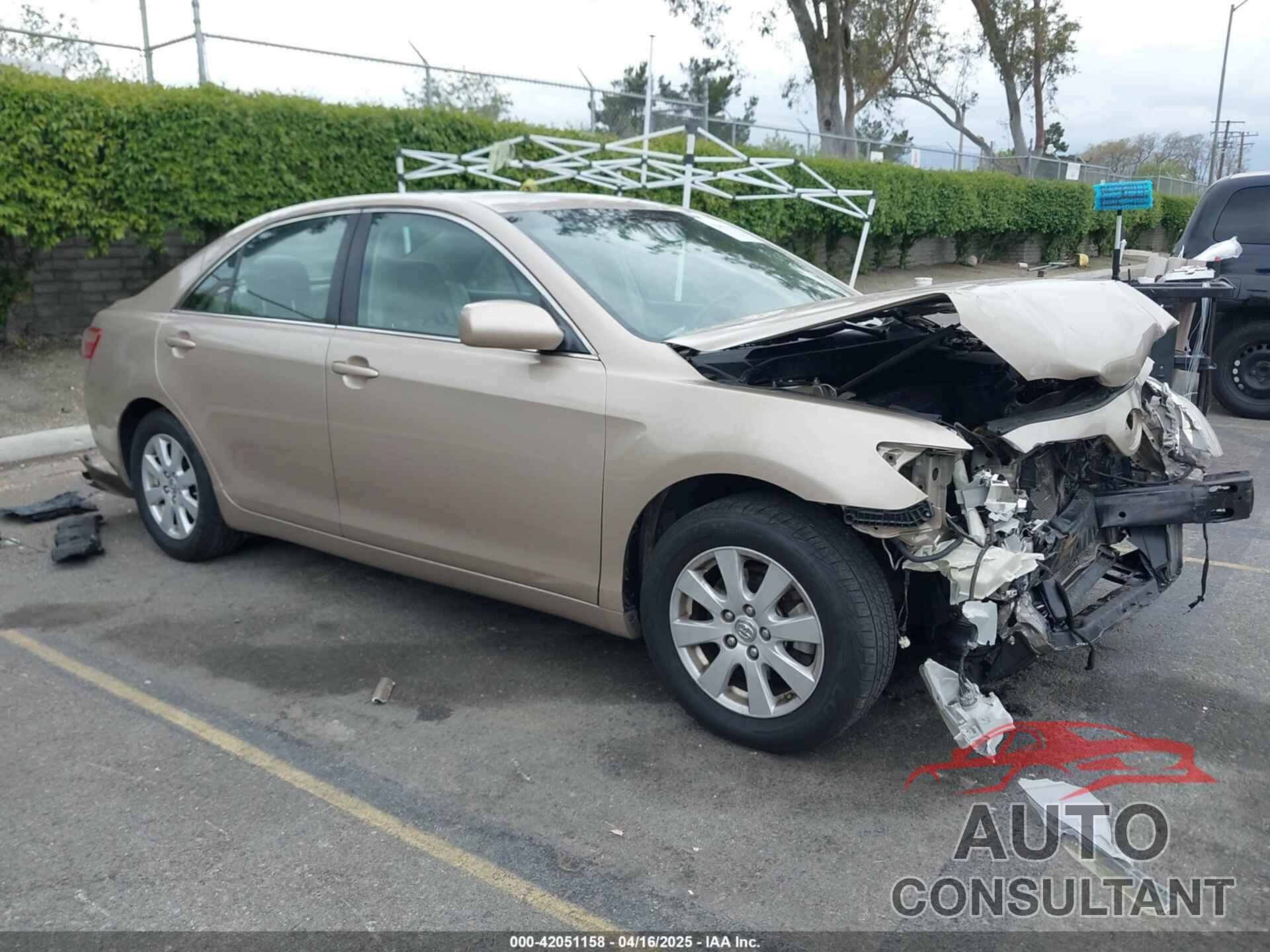 TOYOTA CAMRY 2009 - 4T4BE46K19R092530