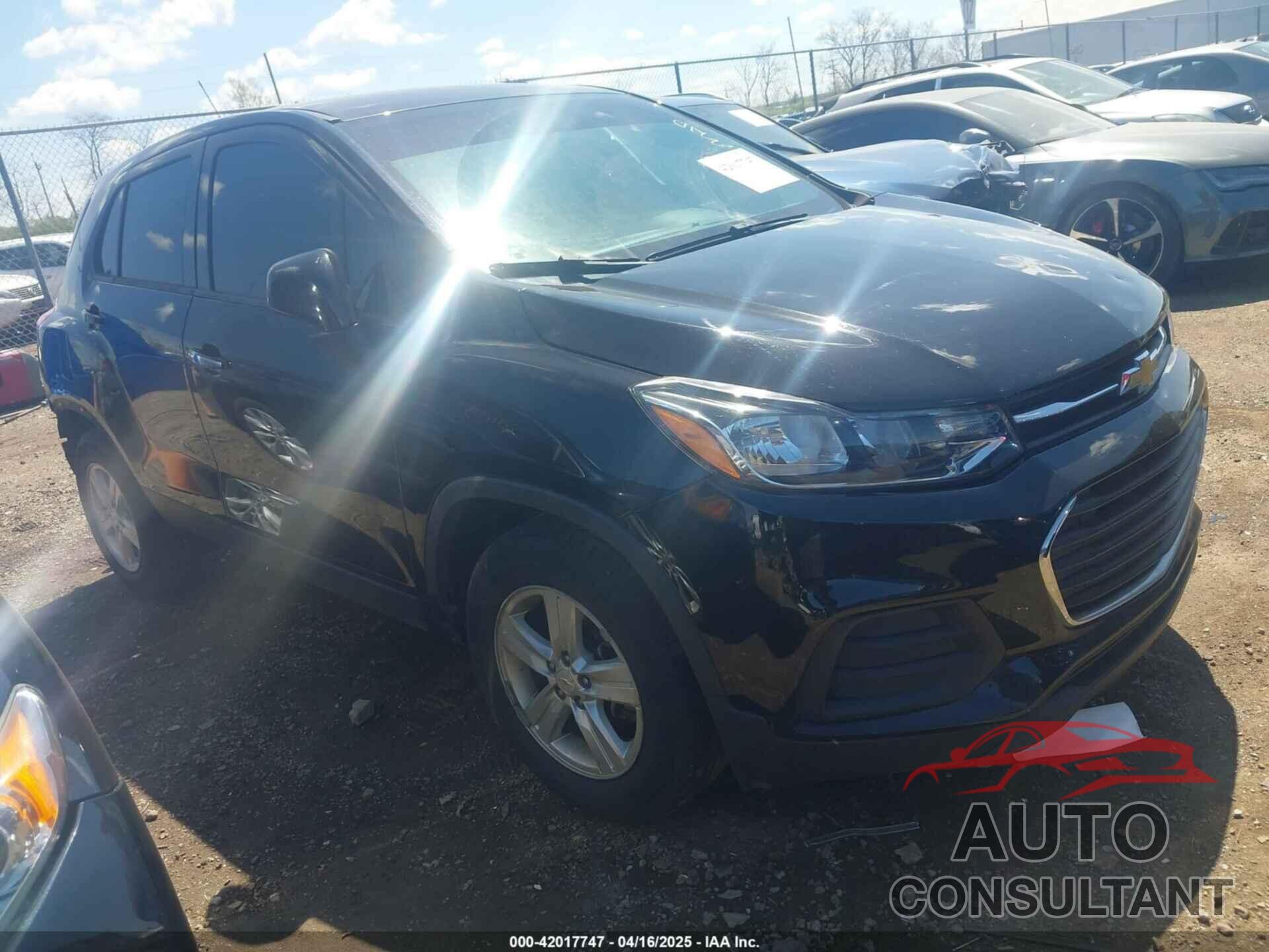 CHEVROLET TRAX 2020 - KL7CJKSB9LB317981
