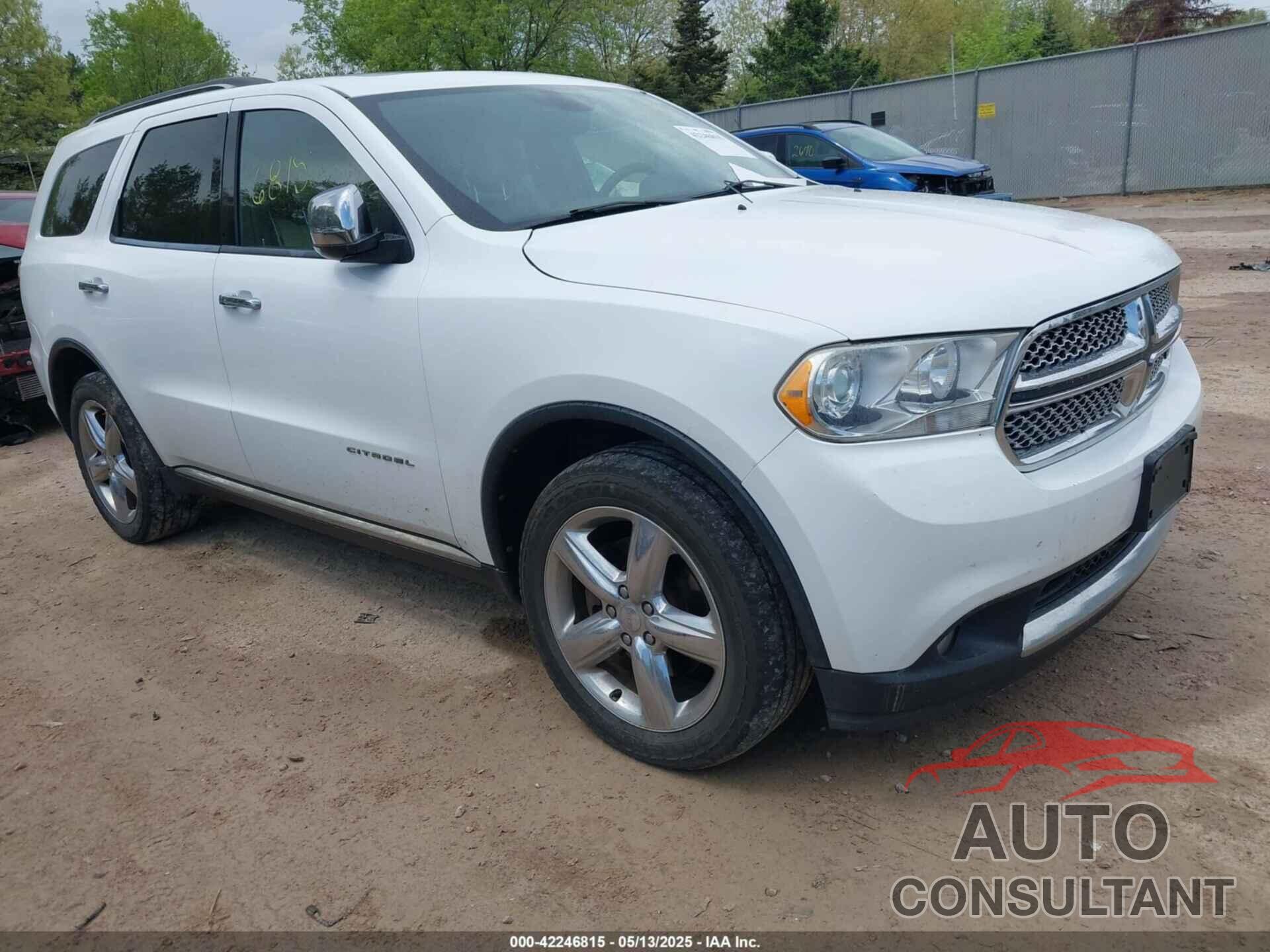 DODGE DURANGO 2013 - 1C4SDJET7DC512400
