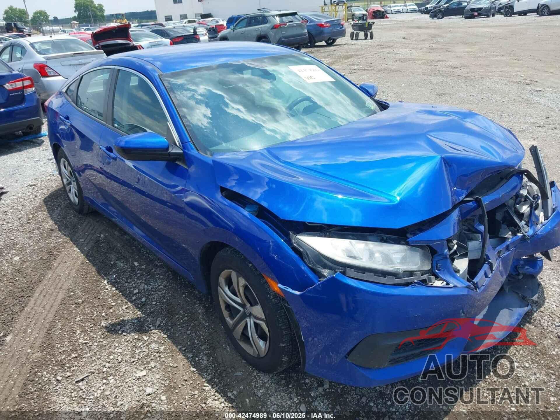 HONDA CIVIC 2017 - 19XFC2F58HE222031