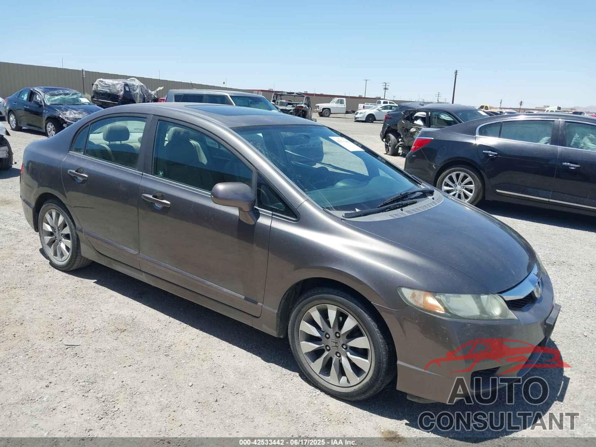 HONDA CIVIC 2009 - 19XFA16949E027080
