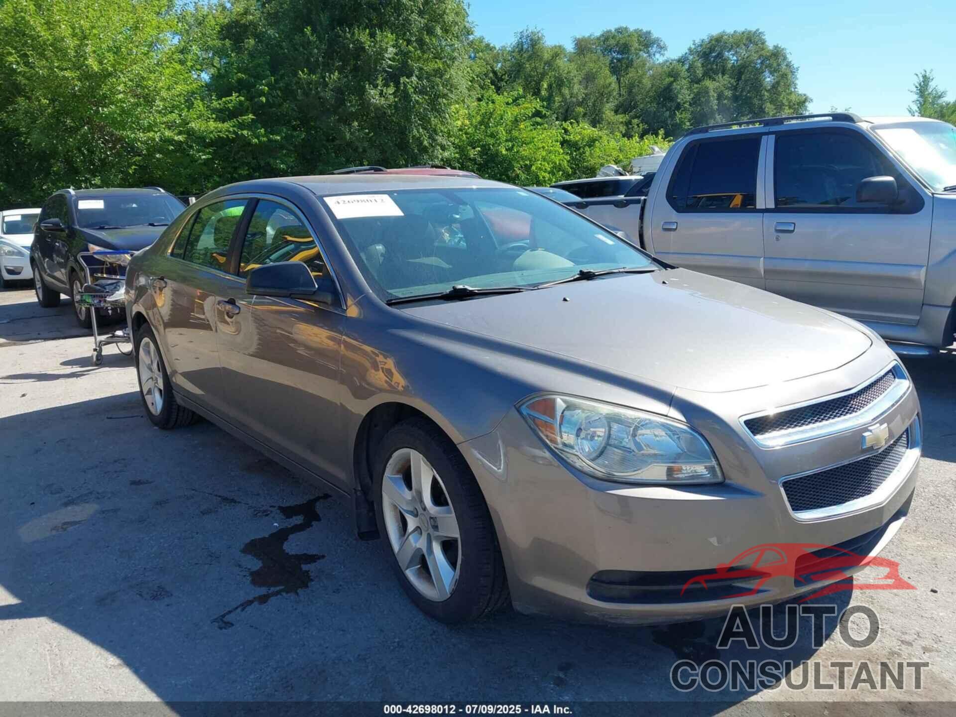 CHEVROLET MALIBU 2012 - 1G1ZB5E0XCF229609