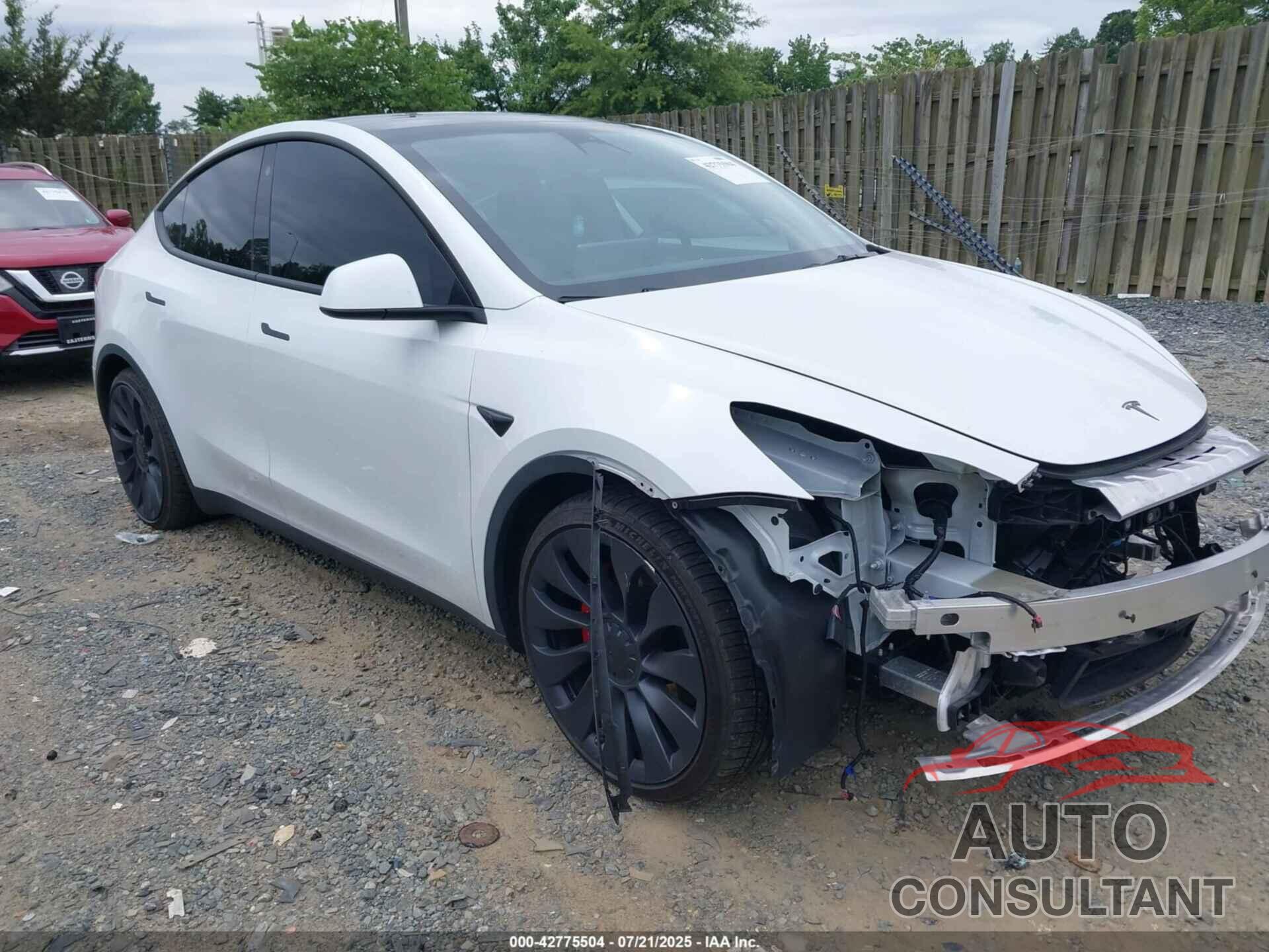TESLA MODEL Y 2022 - 7SAYGDEF4NF521561