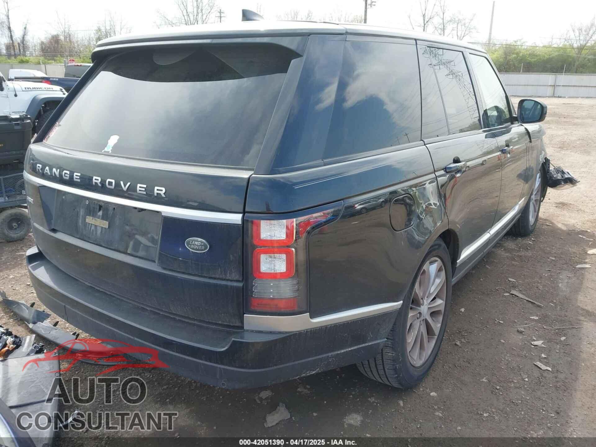 LAND ROVER RANGE ROVER 2017 - SALGS2FV3HA377654