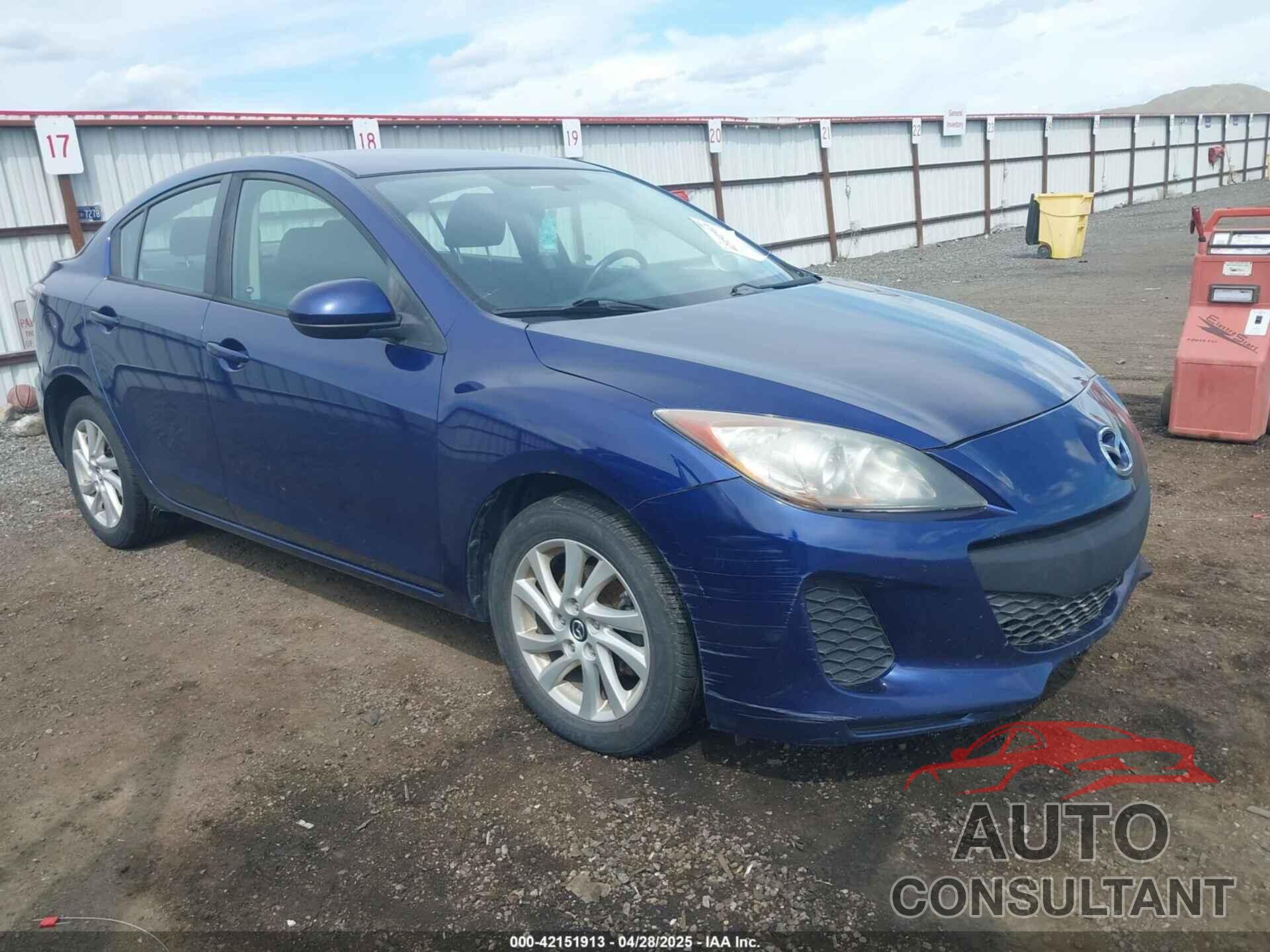 MAZDA MAZDA3 2013 - JM1BL1V70D1807887