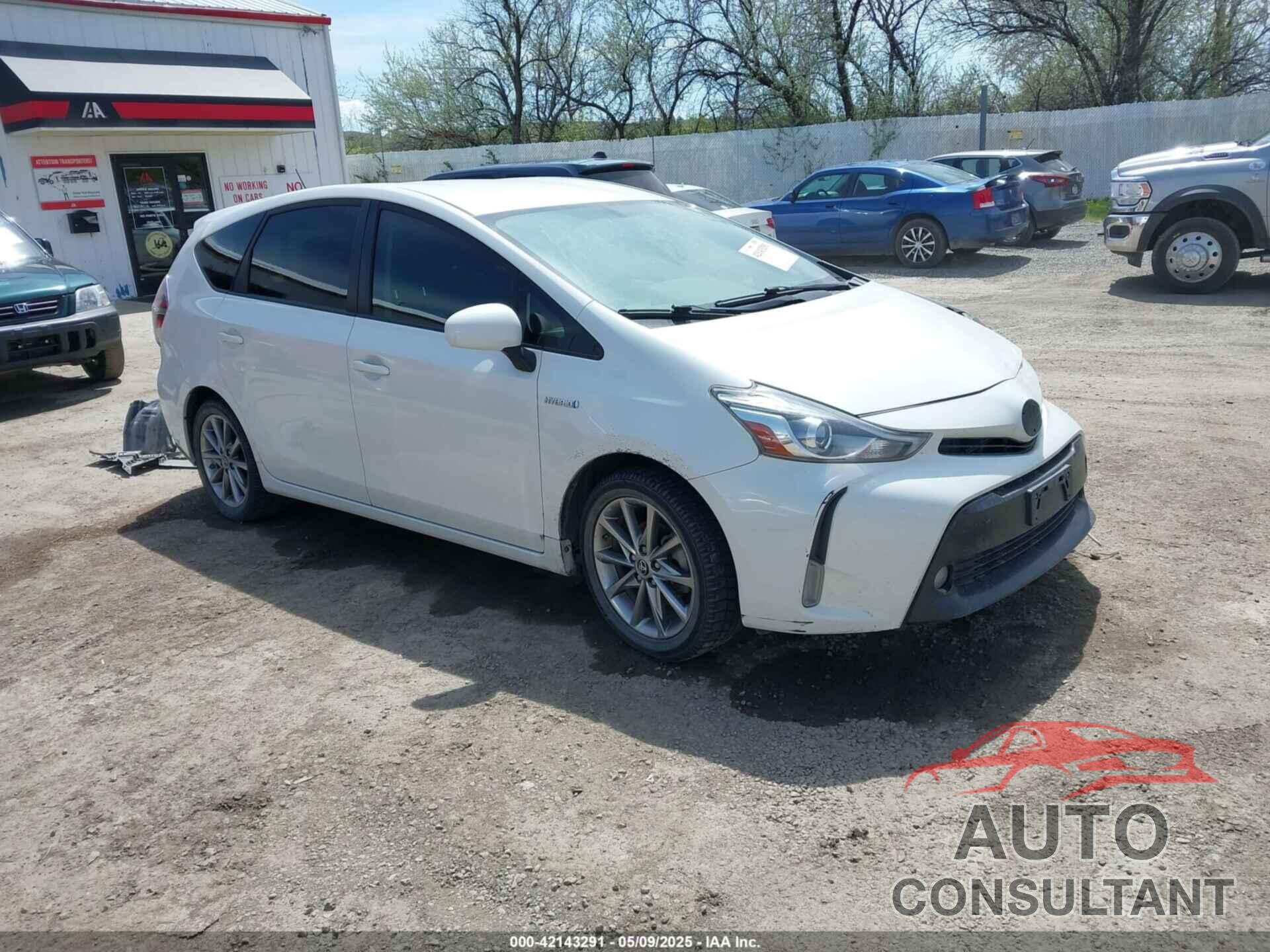 TOYOTA PRIUS V 2016 - JTDZN3EU6GJ047561