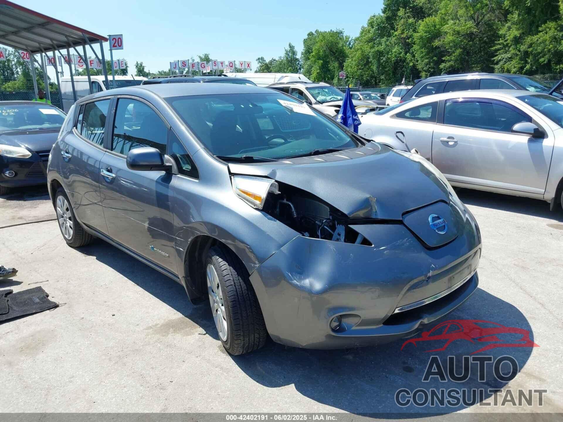 NISSAN LEAF 2015 - 1N4AZ0CP8FC309859