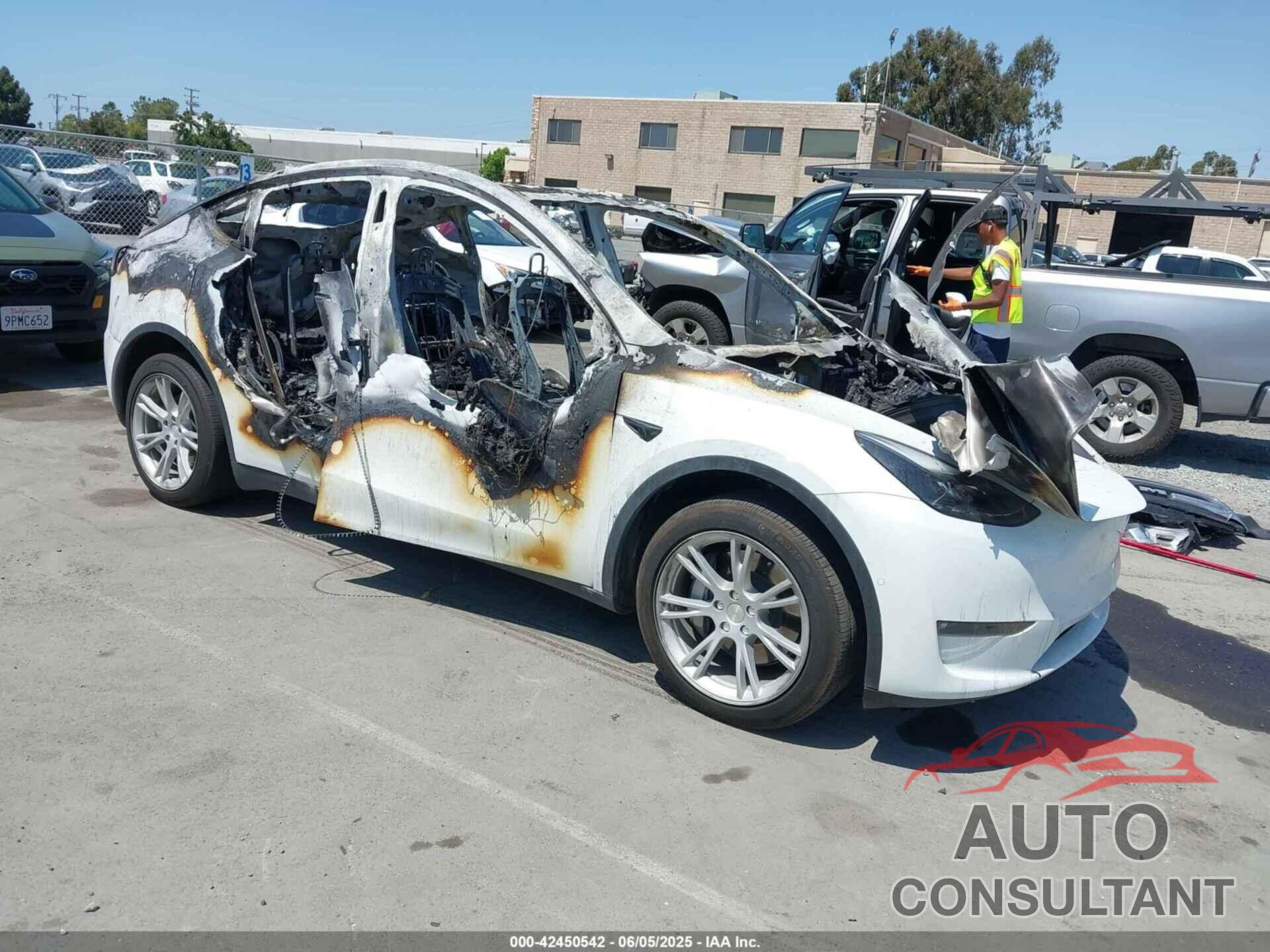 TESLA MODEL Y 2022 - 7SAYGDEE8NF543277