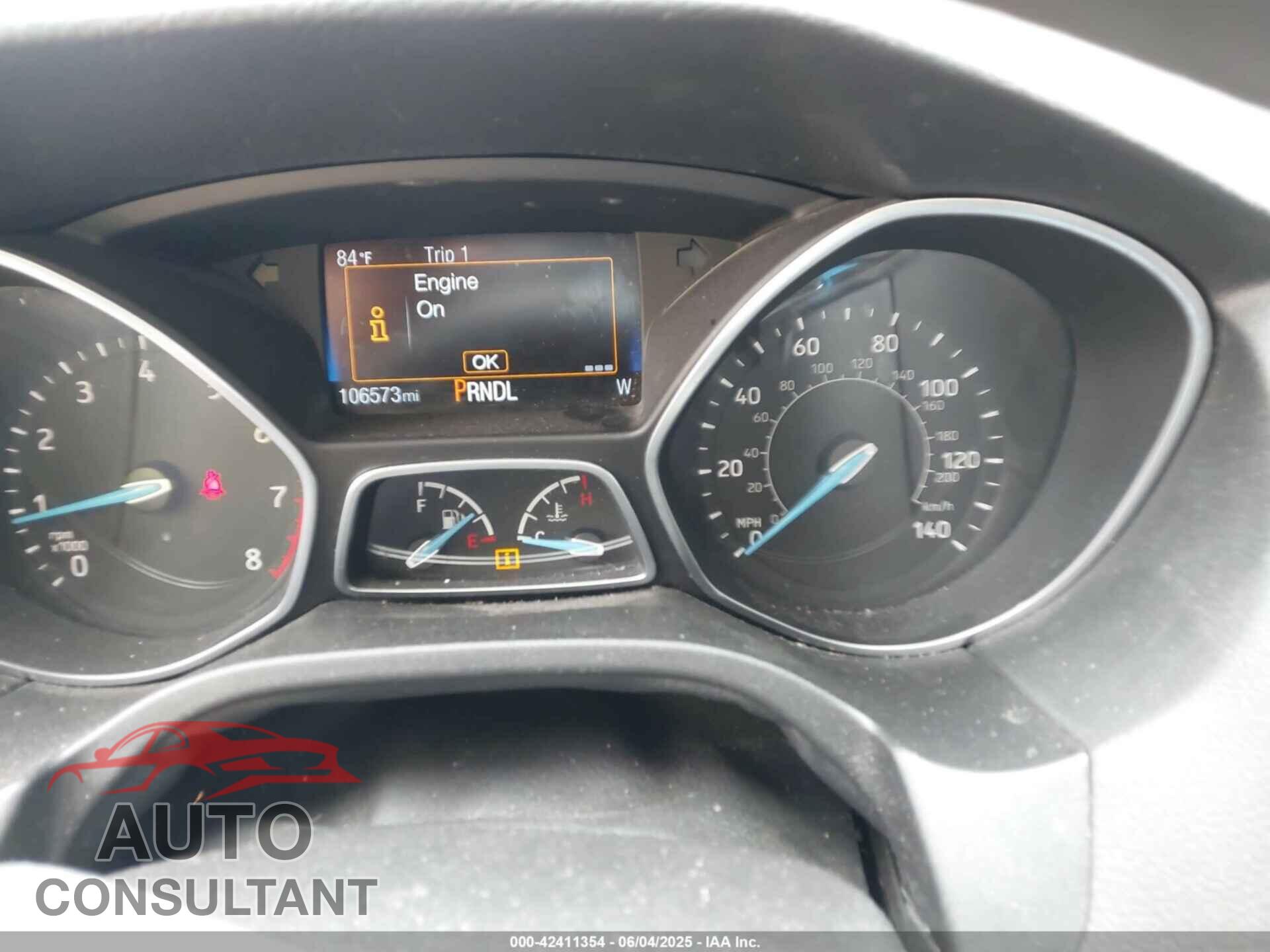 FORD FOCUS 2017 - 1FADP3F27HL342018