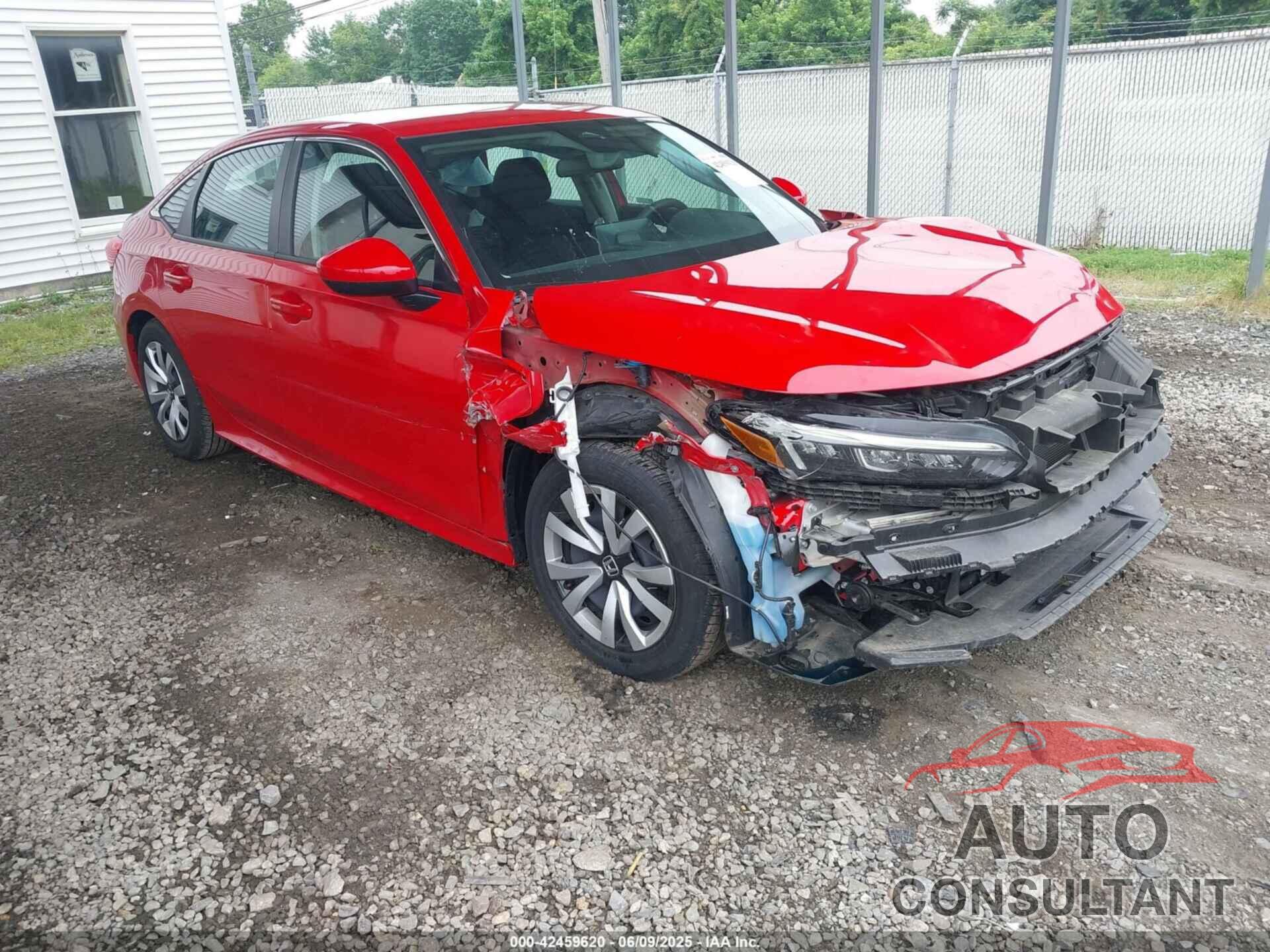 HONDA CIVIC 2022 - 2HGFE2F27NH577192