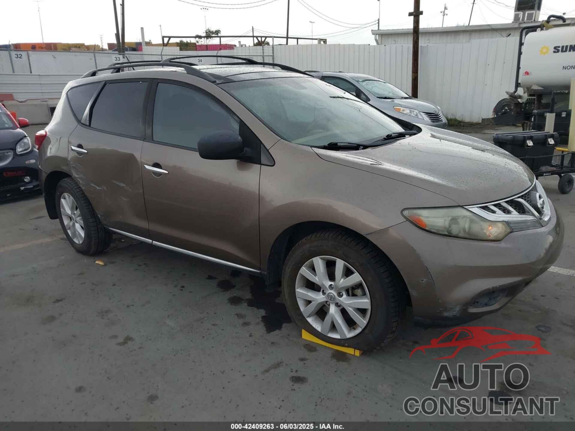 NISSAN MURANO 2011 - JN8AZ1MU3BW060243